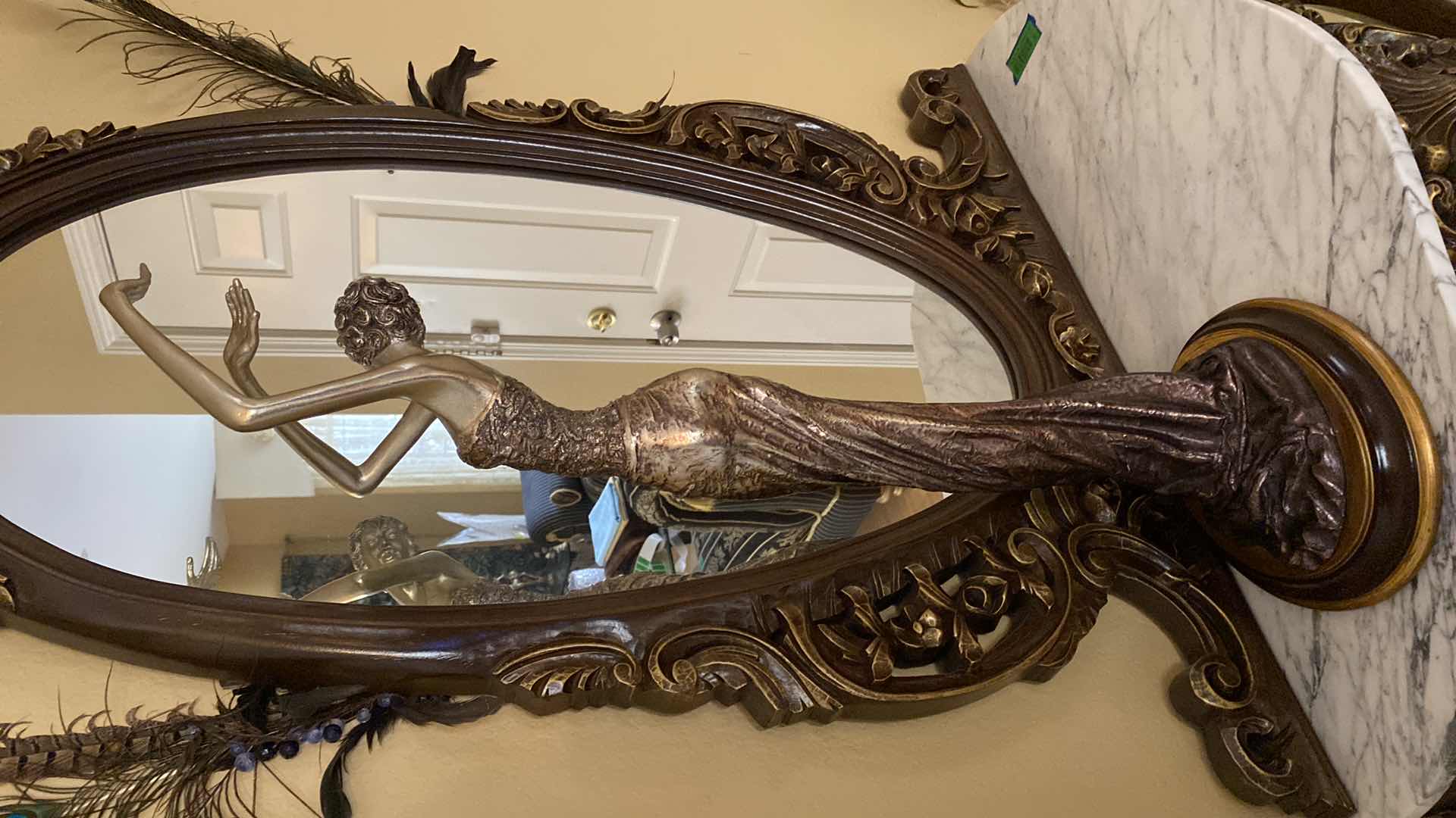 Photo 1 of VINTAGE ARTMAX SCULPTURE DANCING WOMAN H33”