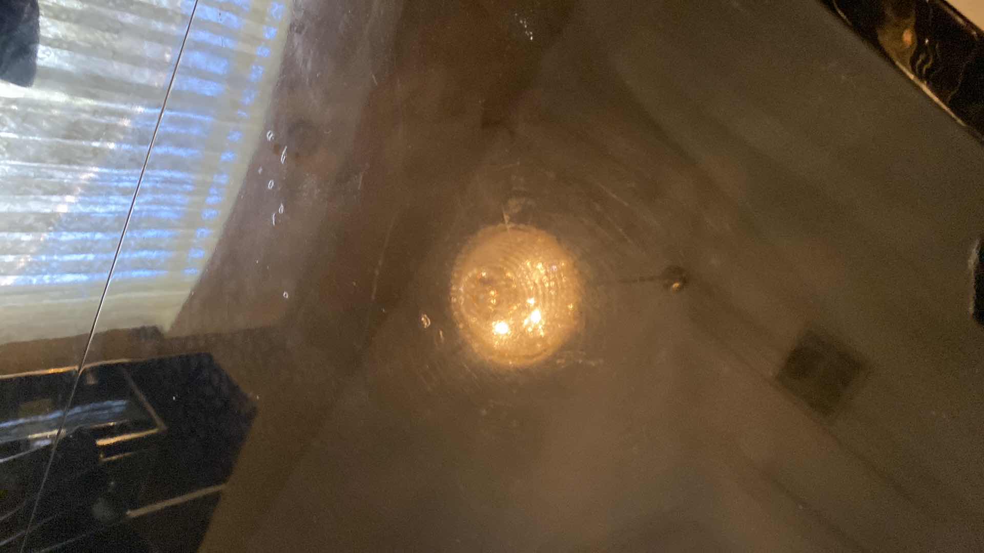 Photo 1 of ITALIAN ART DECO BLACK LACQUER DINING TABLE WITH 6 CHAIRS 72” X 42” H29” PLUS EXTENSION 17.5”