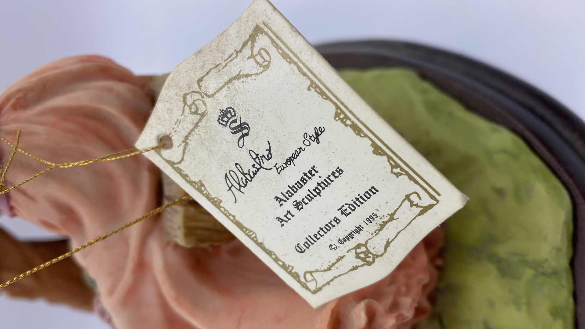 Photo 1 of ALABASTER ART SCULPTURES COLLECTORS EDITION RUBY’S COLLECTION 11” H12”