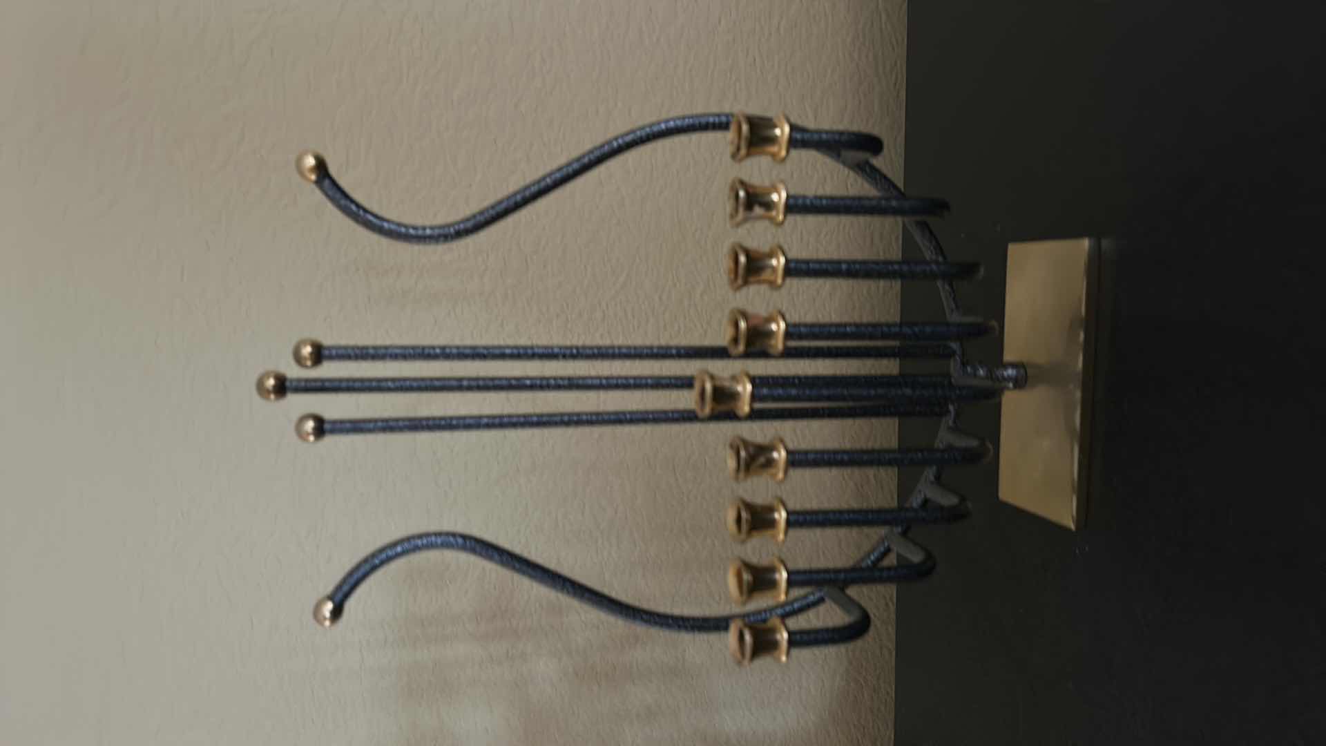 Photo 1 of 2 MENORAHS ( 24K GOLD AND SILVER PLATED)