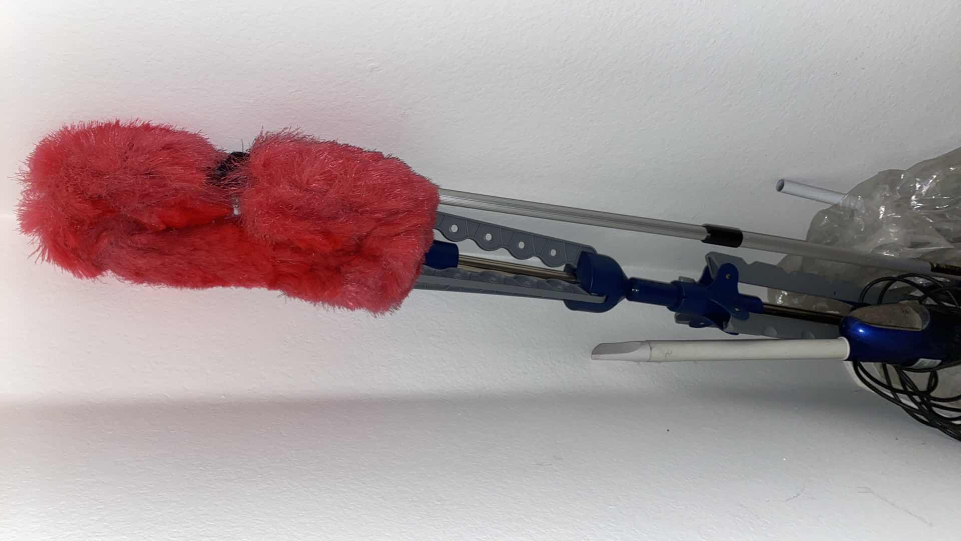 Photo 1 of FLOOR OF ENTRY CLOSET-CLEANING TOOLS AND ROWENTA IRON