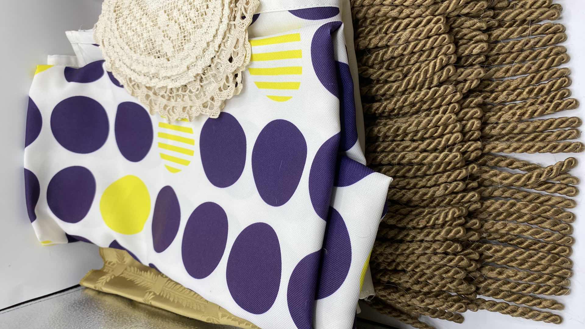 Photo 1 of TABLE CLOTHS AND DOILIES