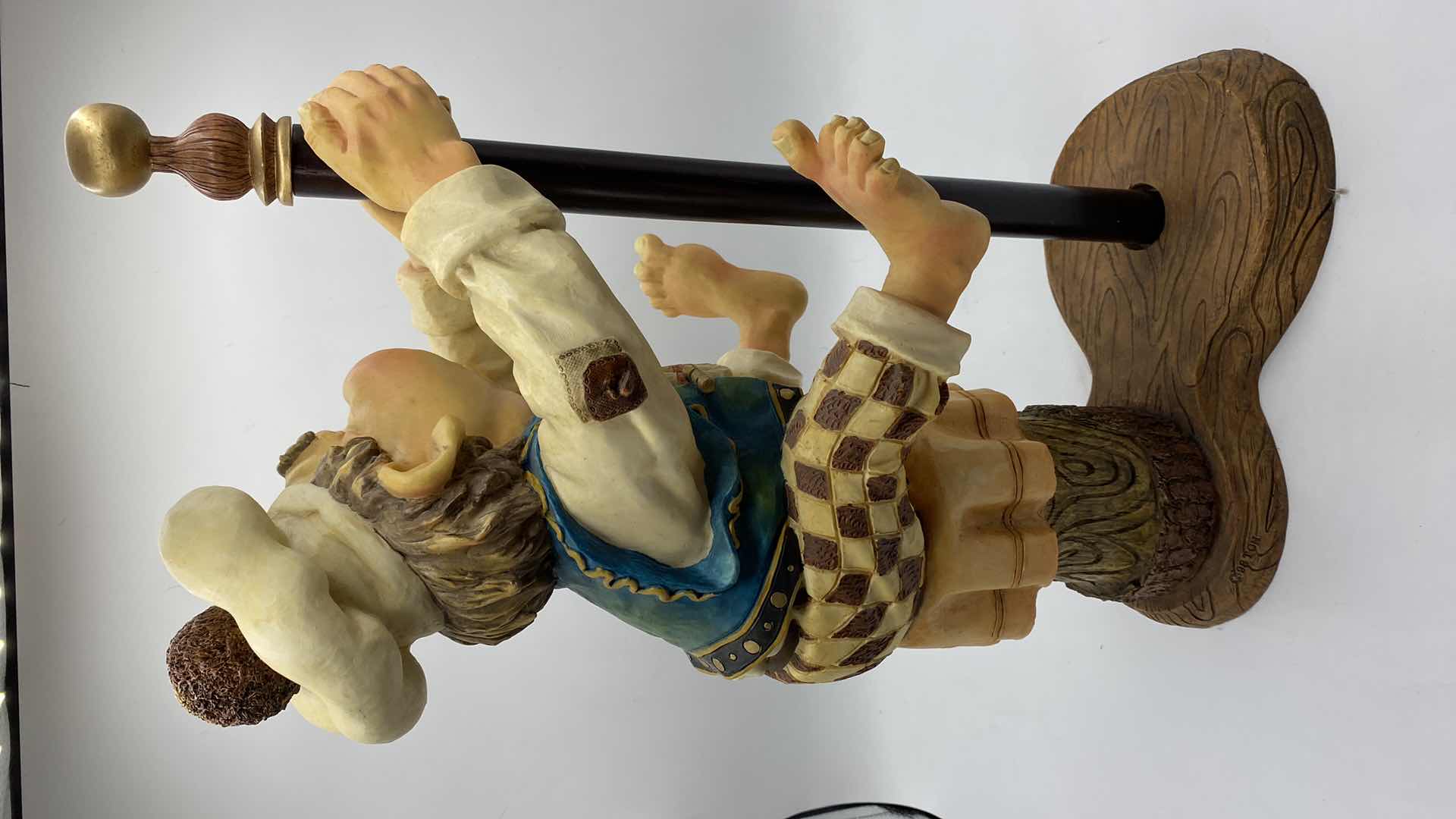 Photo 1 of VINTAGE PEOPLE OF LAAF COLLECTION PAPER TOWEL HOLDER H19”