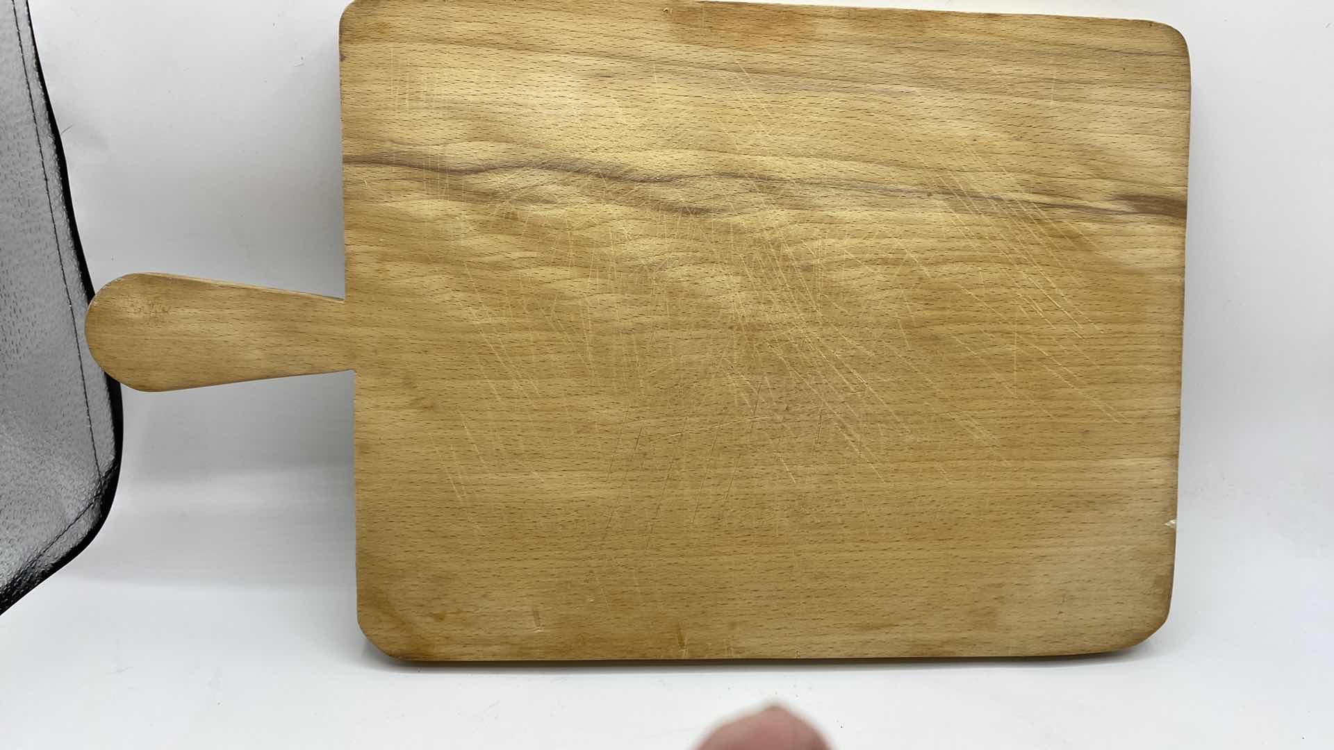 Photo 1 of WOOD CUTTING BOARD AND ROLLING PINS