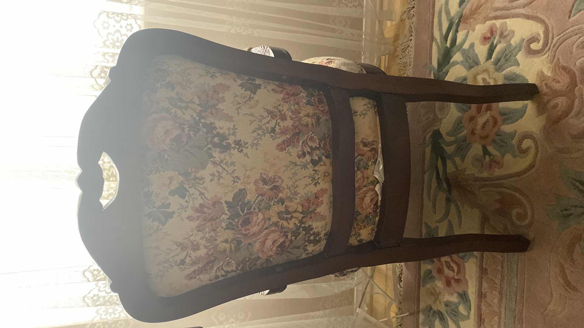 Photo 1 of FLORAL TAPESTRY OCCASIONAL CHAIR