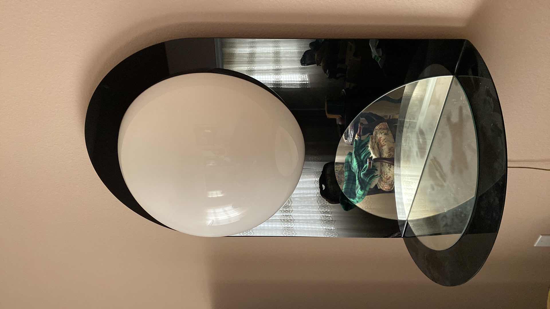 Photo 1 of MID CENTURY MODERN WALL ARC ADJUSTABLE LAMP WITH MIRROR SHELF 32” X 19” H43”