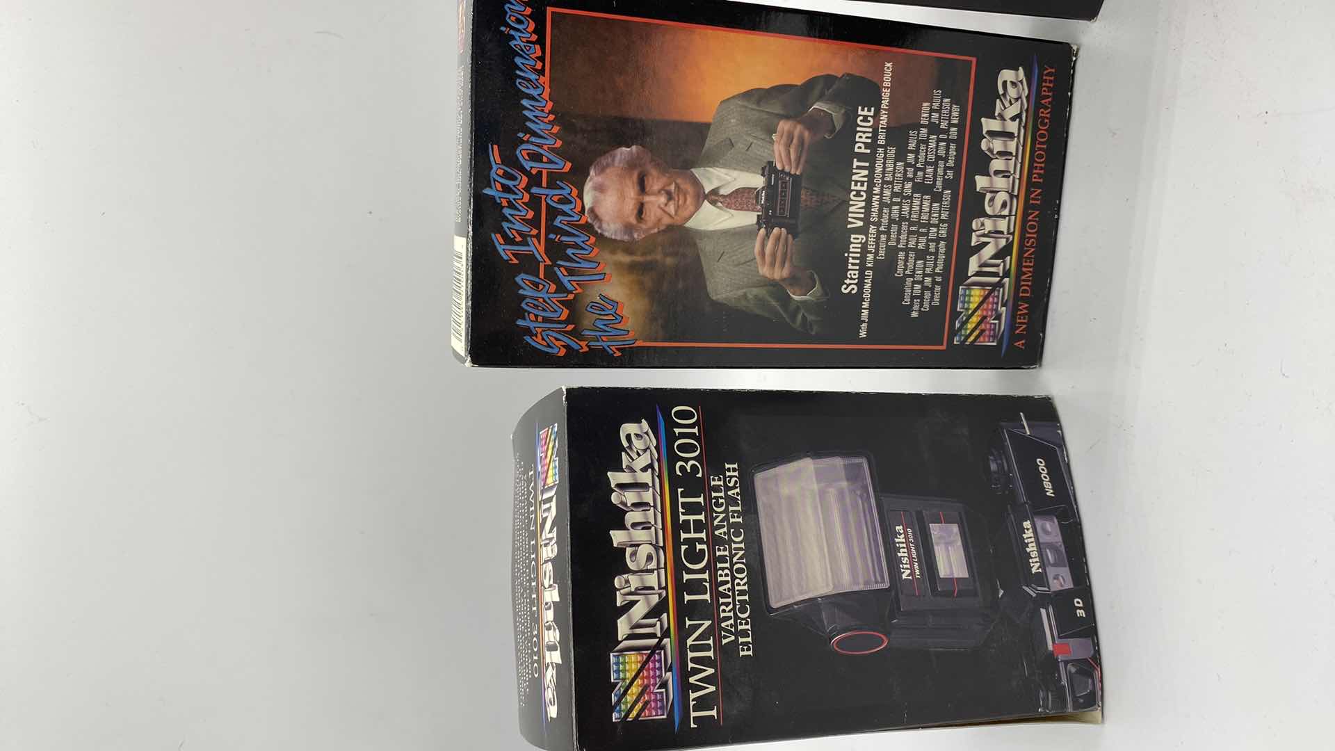 Photo 1 of NISHIKA 35MM 3-D CAMERA WITH LIGHT