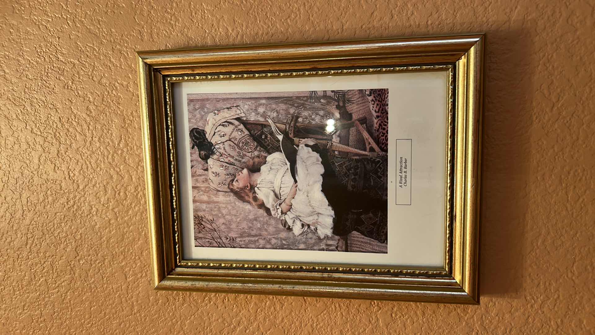 Photo 1 of ARTWORK, 3 GOLD FRAMED VICTORIAN PRINTS, LARGEST 10’ x 12”