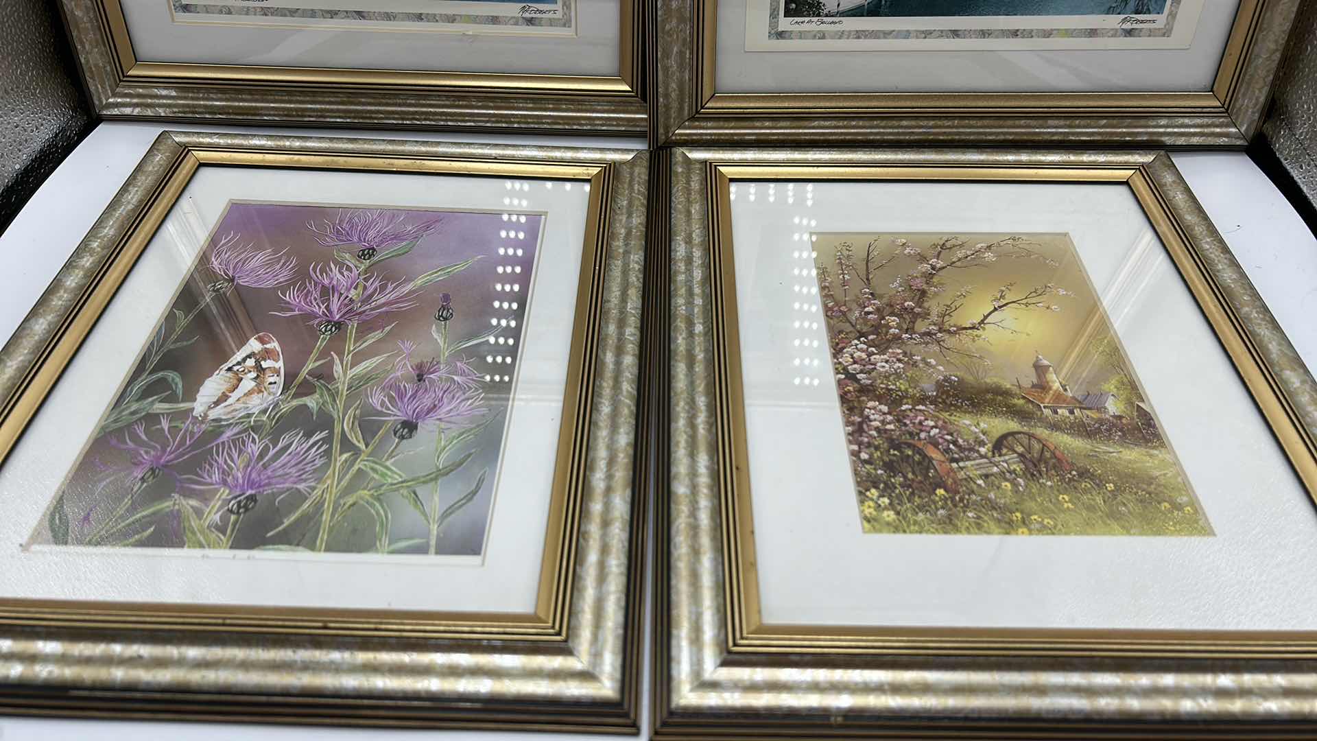Photo 1 of 7 PC FRAMED ART ASSORTMENT MOSTLY 13” x 11”