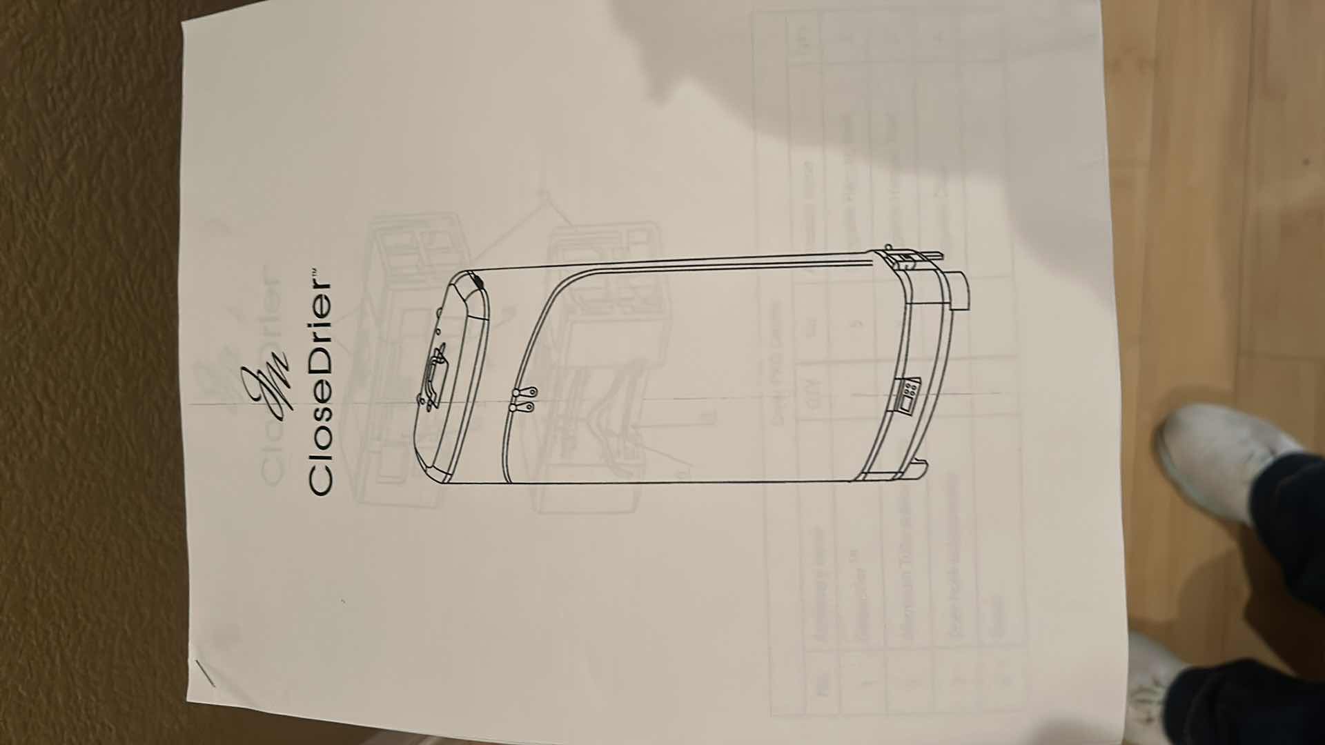 Photo 1 of JM COLLAPSIBLE TRAVEL PLUG IN CLOTH DRIER (WORKING)