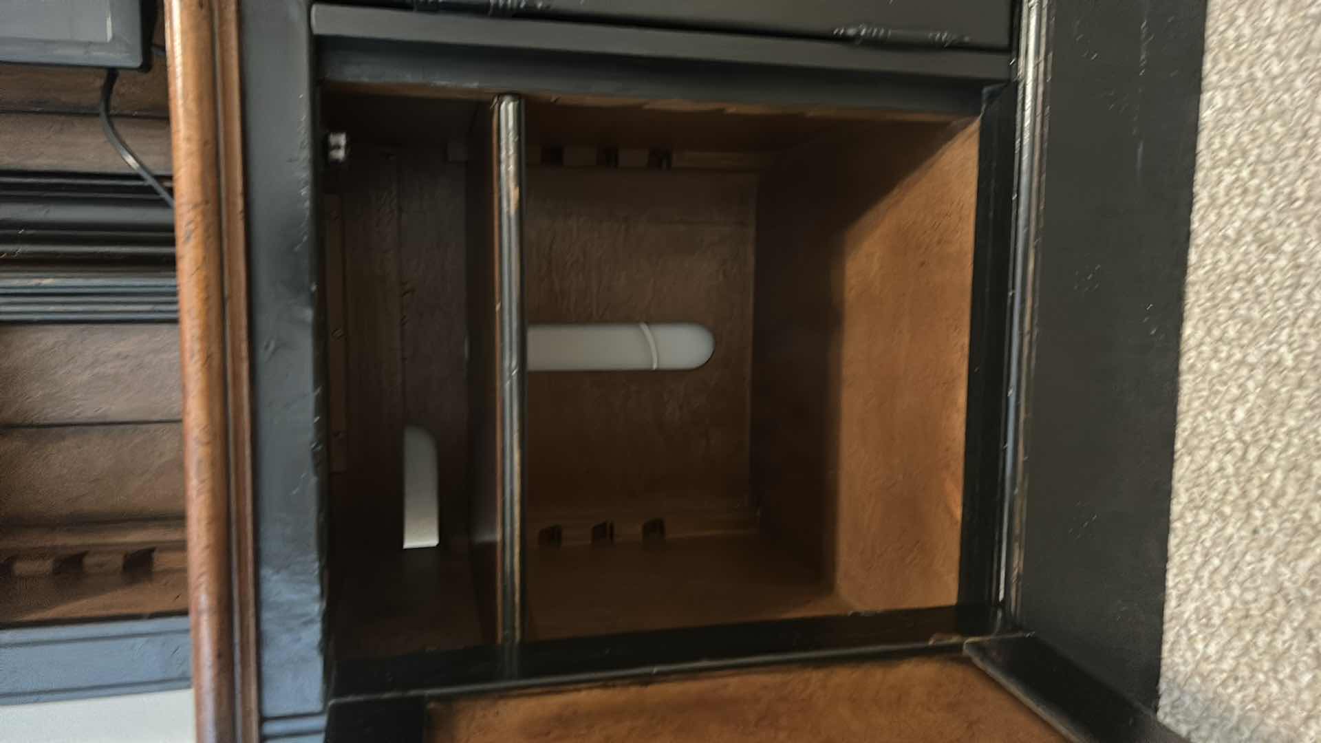 Photo 1 of HOOKER FURNITURE HAND PRODUCED ANTIQUE REPRODUCTION LIGHTED ENTERTAINMENT MEDIA CENTER W EXTRA DOORS AND ACCESSORIES  83” x 22” x H 82” ( TV SOLD SEPARATELY)