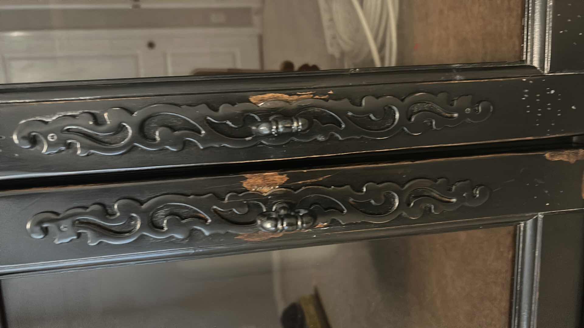 Photo 1 of HOOKER FURNITURE HAND PRODUCED ANTIQUE REPRODUCTION LIGHTED ENTERTAINMENT MEDIA CENTER W EXTRA DOORS AND ACCESSORIES  83” x 22” x H 82” ( TV SOLD SEPARATELY)