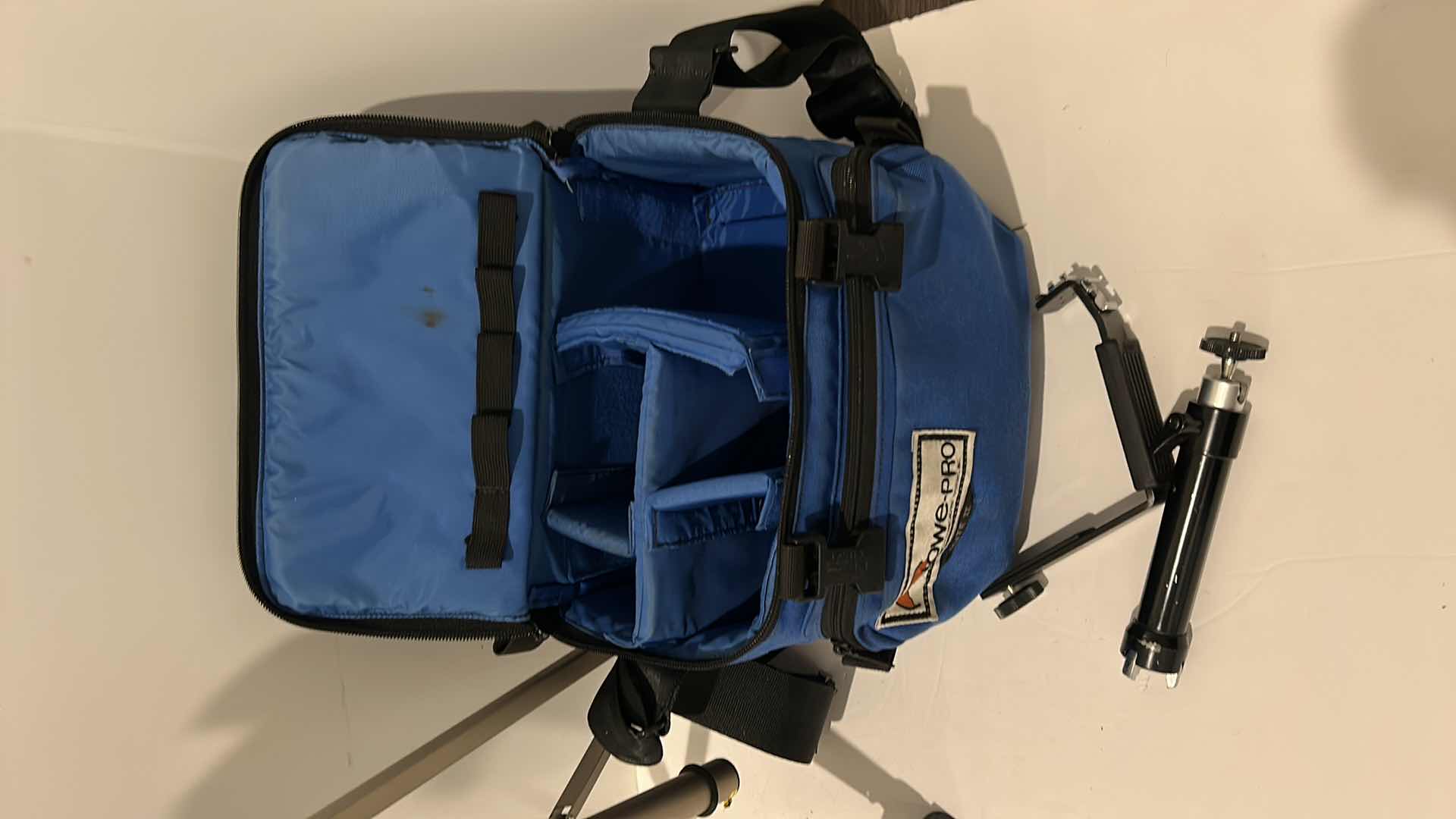 Photo 1 of TRI POD AND CAMERA BAG