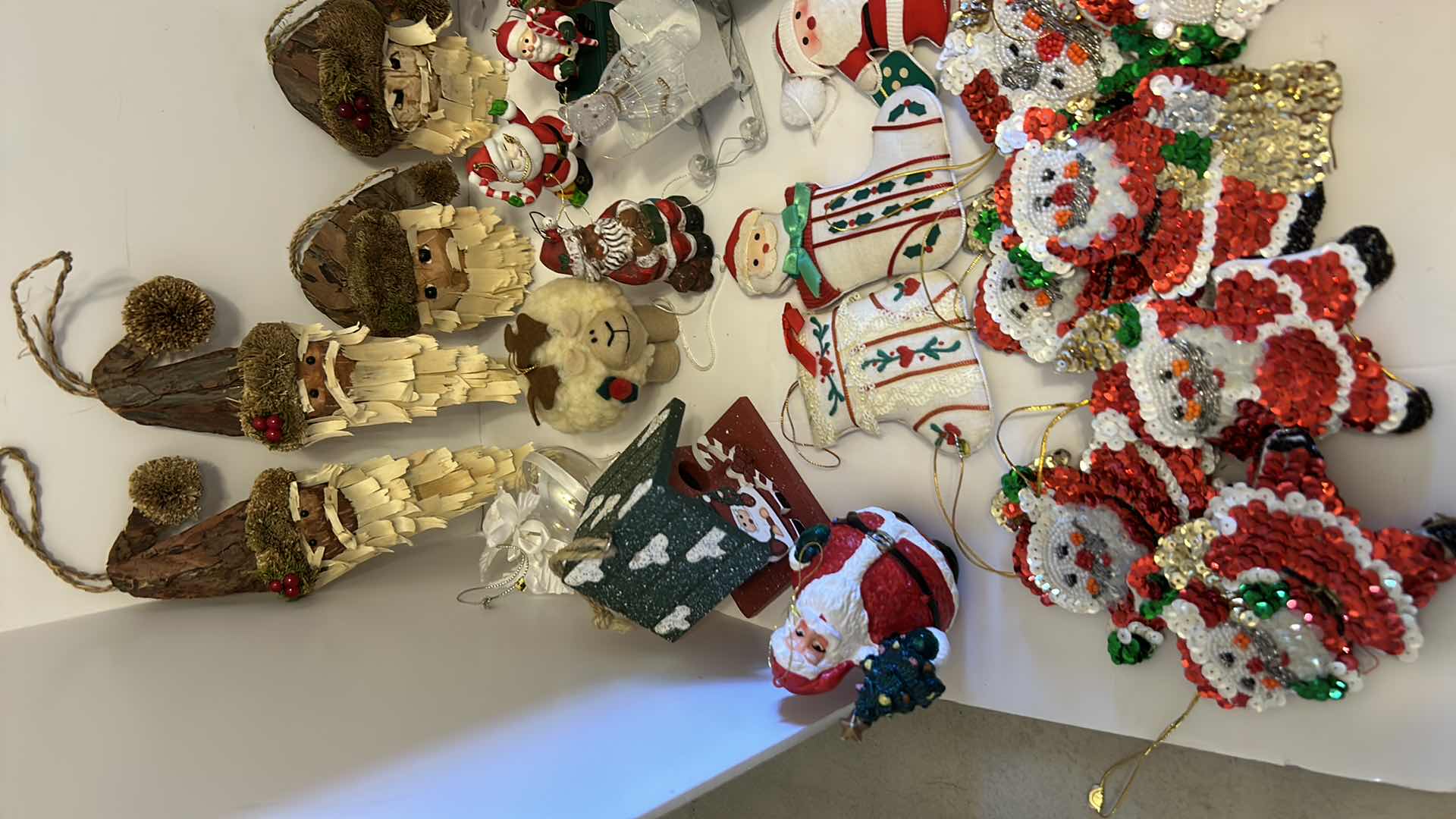 Photo 2 of VINTAGE CHRISTMAS DECORATIONS