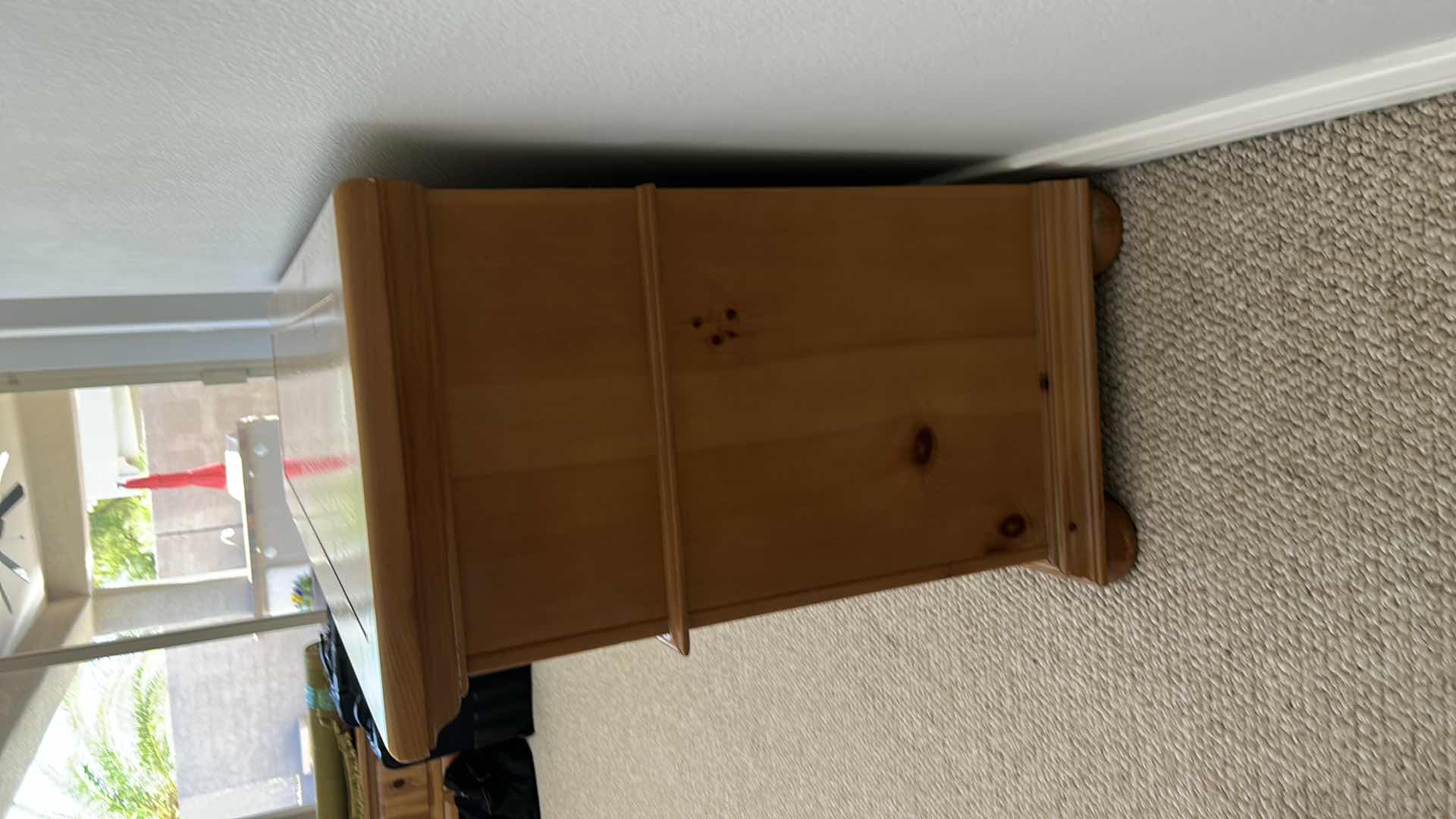 Photo 1 of BROYHILL KNOTTY PINE DISTRESSED DRESSER 69” x 19” x H33”