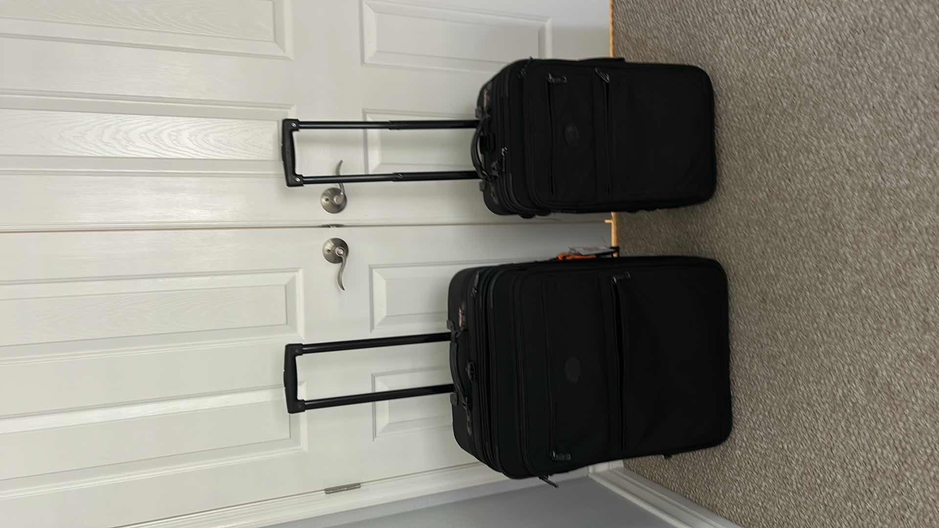 Photo 2 of 4 PIECE TRAVEL SET / 2 ORIGINAL BALLISTIC SUITCASES AND 2 BAGS
