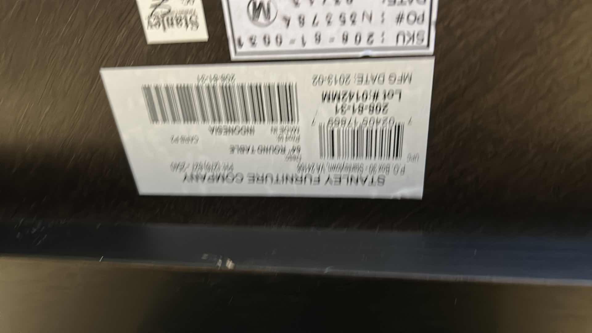 Photo 11 of STANLEY BLACK RUSTICA 64” ROUND TABLE WITH FOUR CHAIRS ESTIMATED VALUE $5245