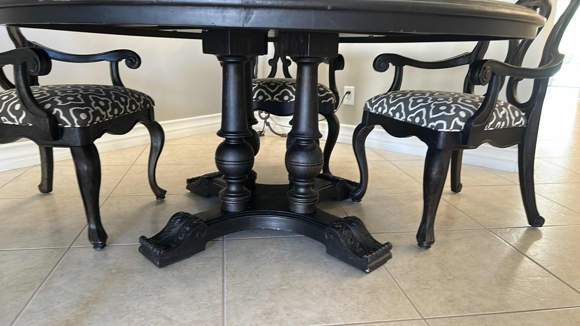 Photo 6 of STANLEY BLACK RUSTICA 64” ROUND TABLE WITH FOUR CHAIRS ESTIMATED VALUE $5245