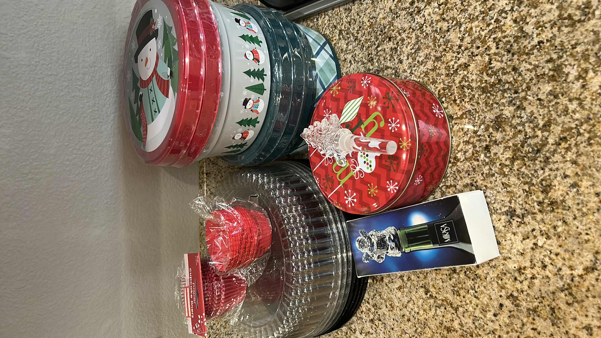 Photo 6 of KITCHEN CHRISTMAS ACCESSORIES MIKASA ANGEL WINE STOPPER AND CRYSTAL CHRISTMAS TREE WINE STOPPER AND MORE