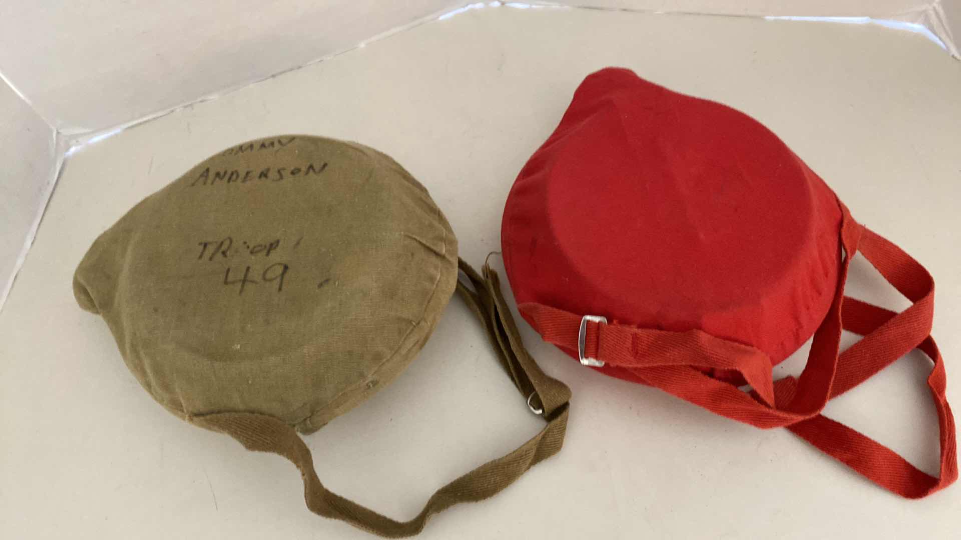 Photo 1 of PAIR OF CANTEENS