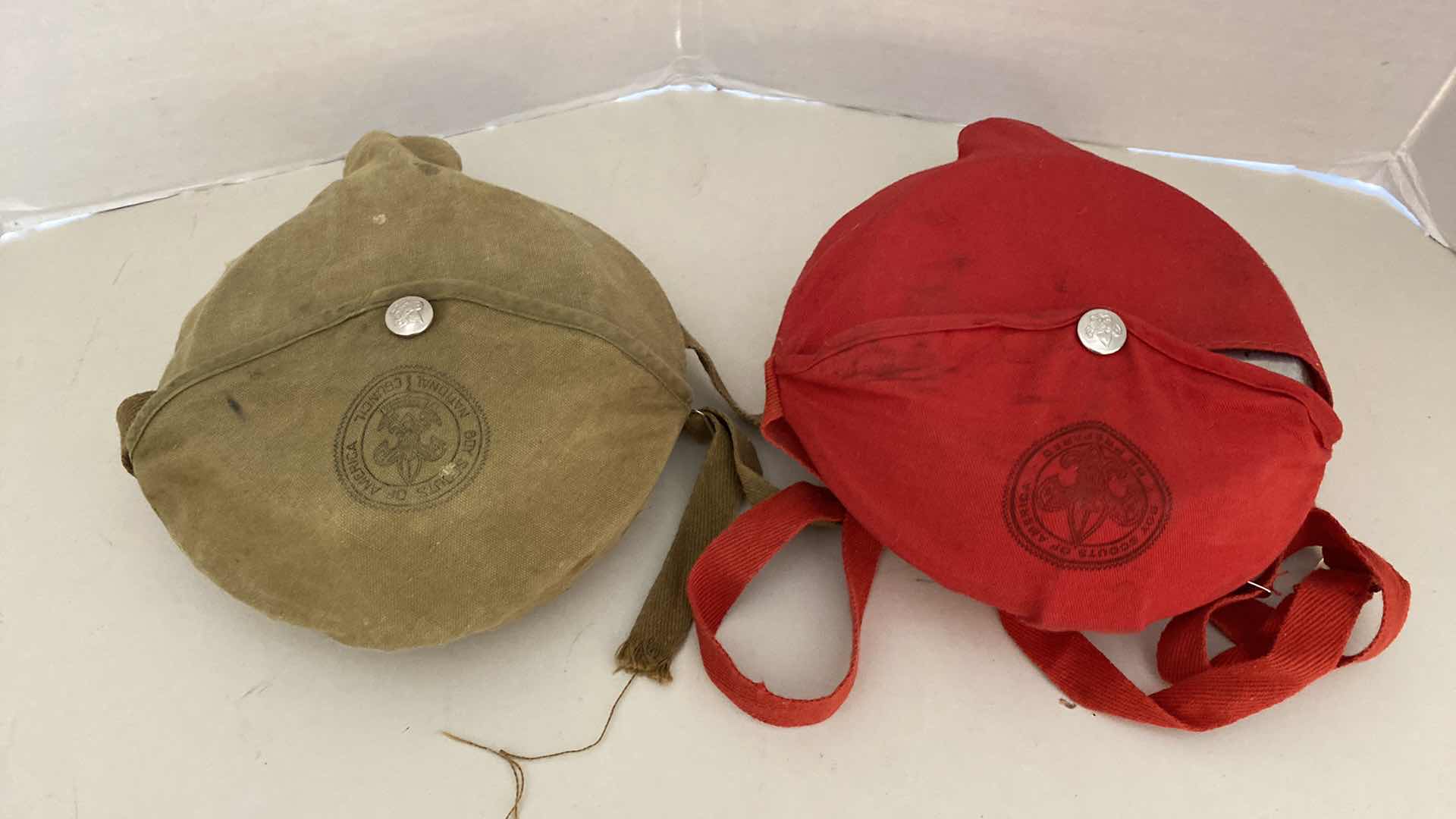 Photo 1 of PAIR OF CANTEENS