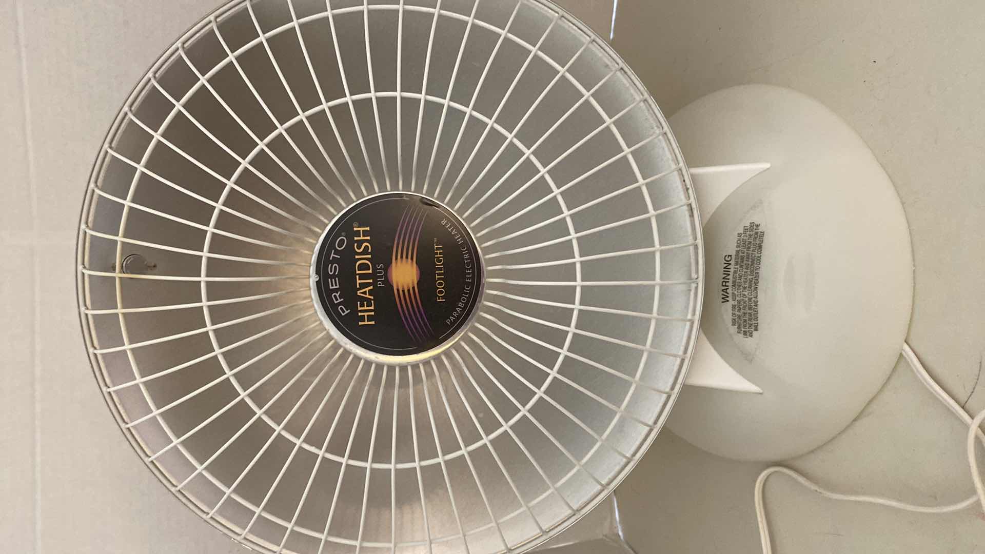 Photo 1 of PRESTI HEATDISH FOOTLIGHTS ELECTRIC HEATER