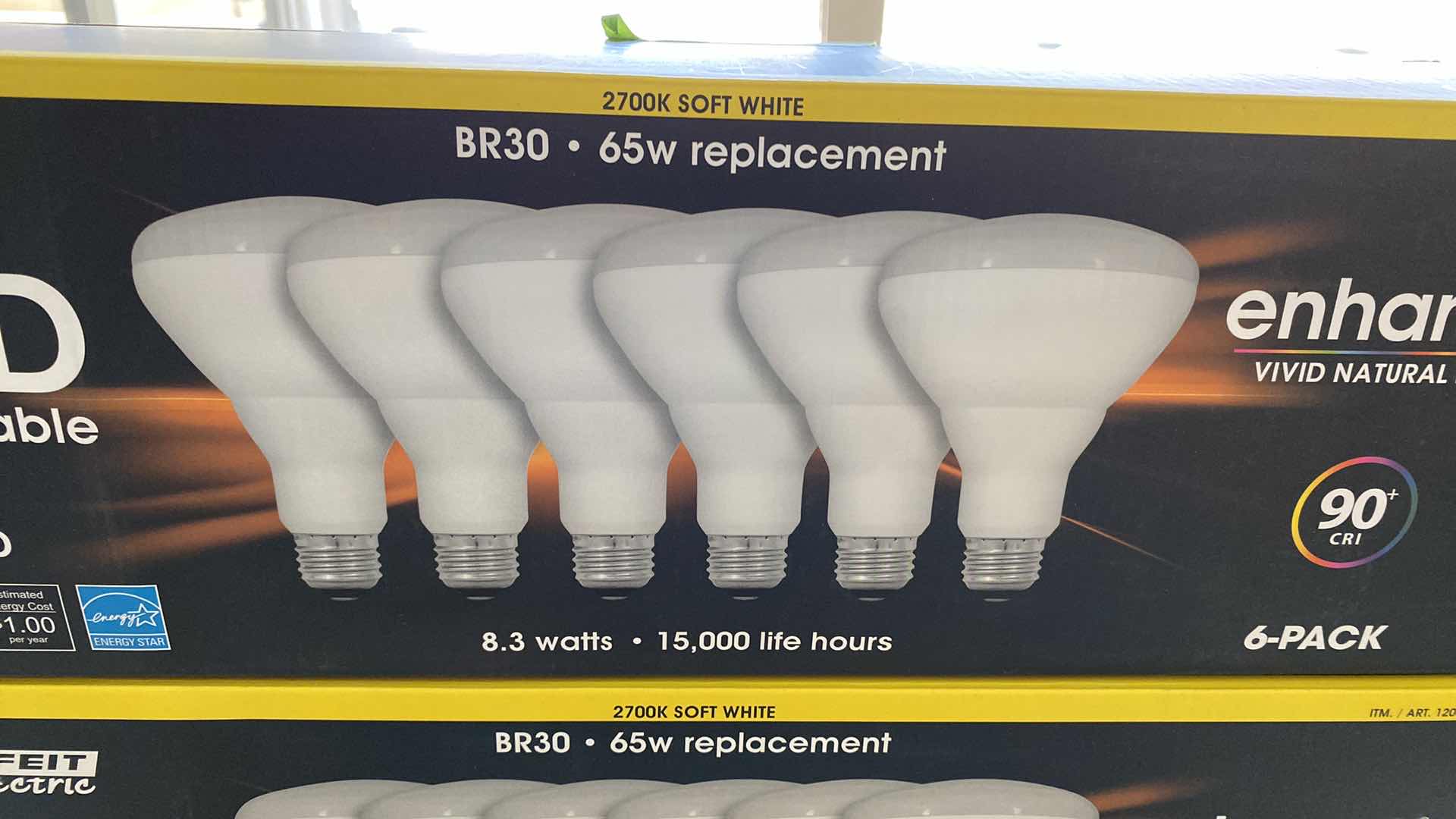 Photo 1 of 2 BOXES OF 5 BRIGHT WHITE LED FLOODS