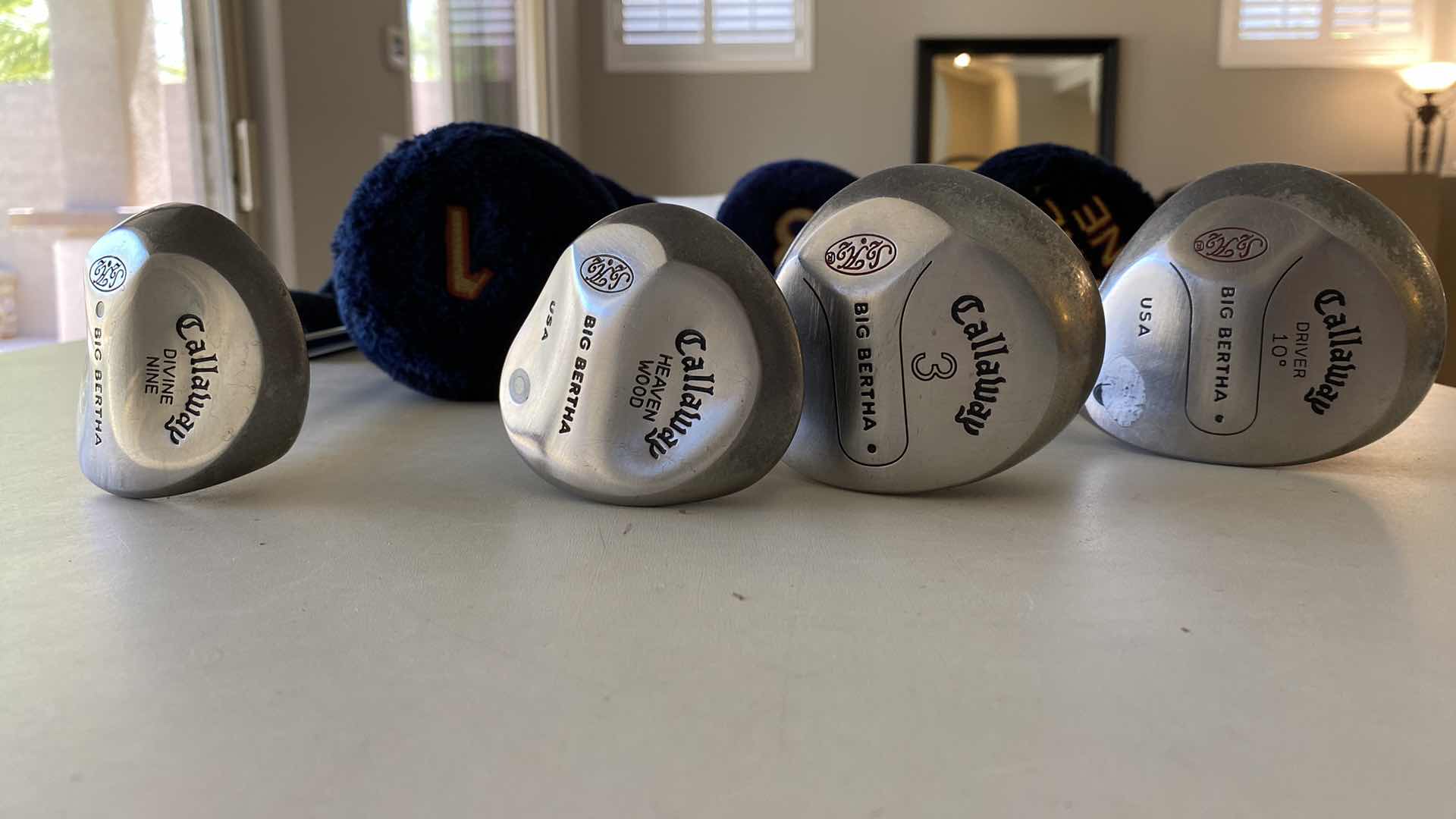 Photo 2 of CALLAWAY CLUBS BIG BERTHAS DRIVER 3 DIVINE 9 10 DRIVER HEAVEN WOOD