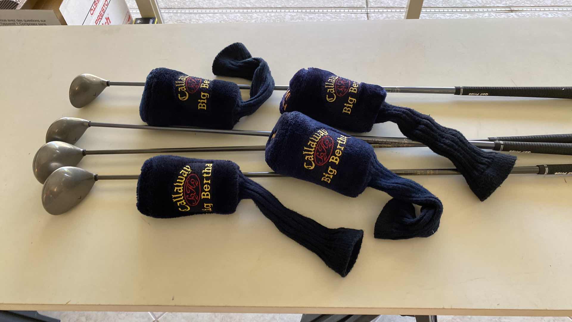 Photo 1 of CALLAWAY CLUBS BIG BERTHAS DRIVER 3 DIVINE 9 10 DRIVER HEAVEN WOOD