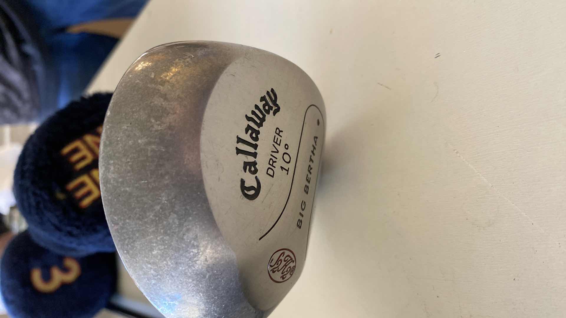 Photo 6 of CALLAWAY CLUBS BIG BERTHAS DRIVER 3 DIVINE 9 10 DRIVER HEAVEN WOOD