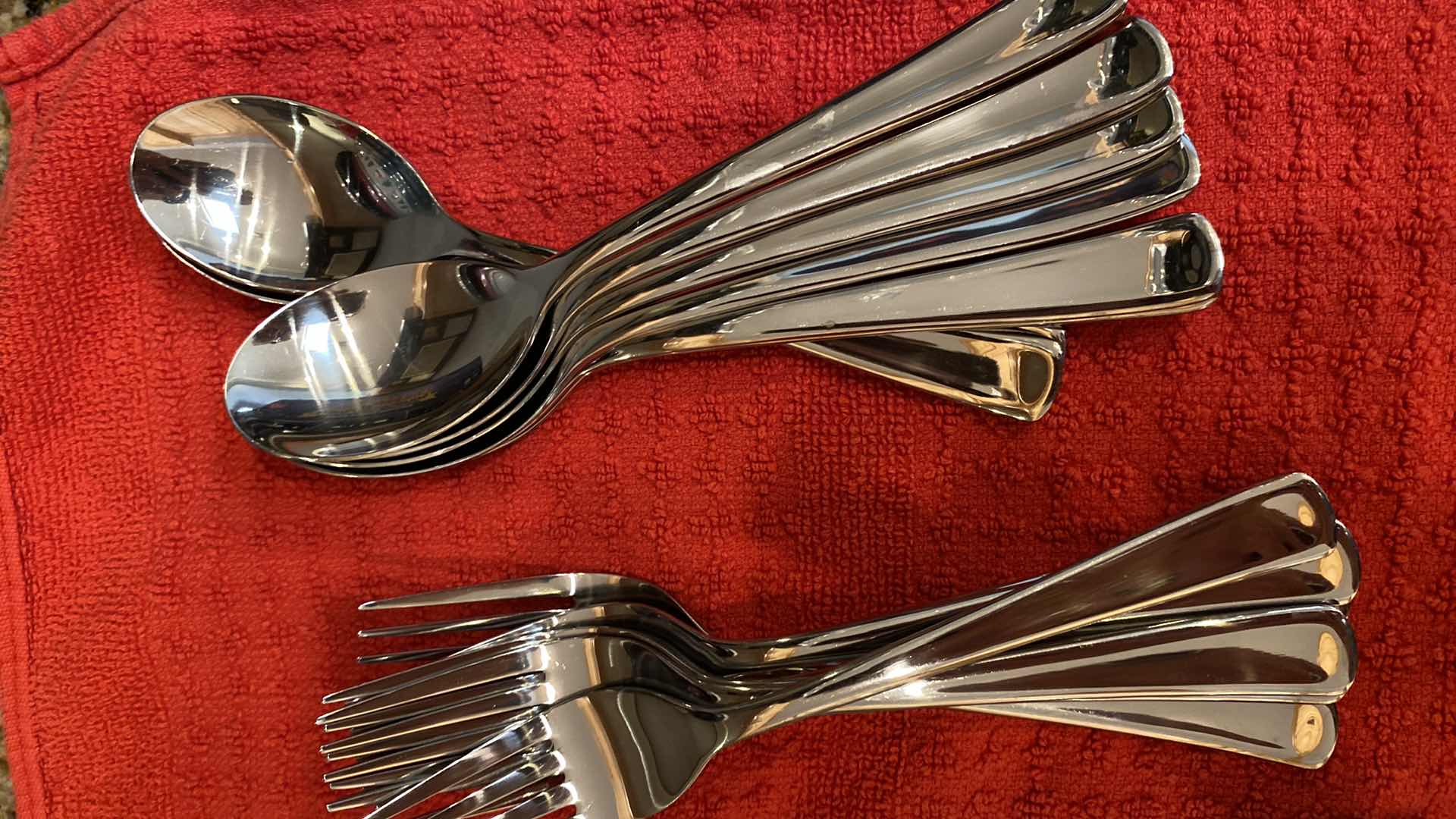Photo 1 of HAMPTON STAINLESS SILVERWARE FOR 8