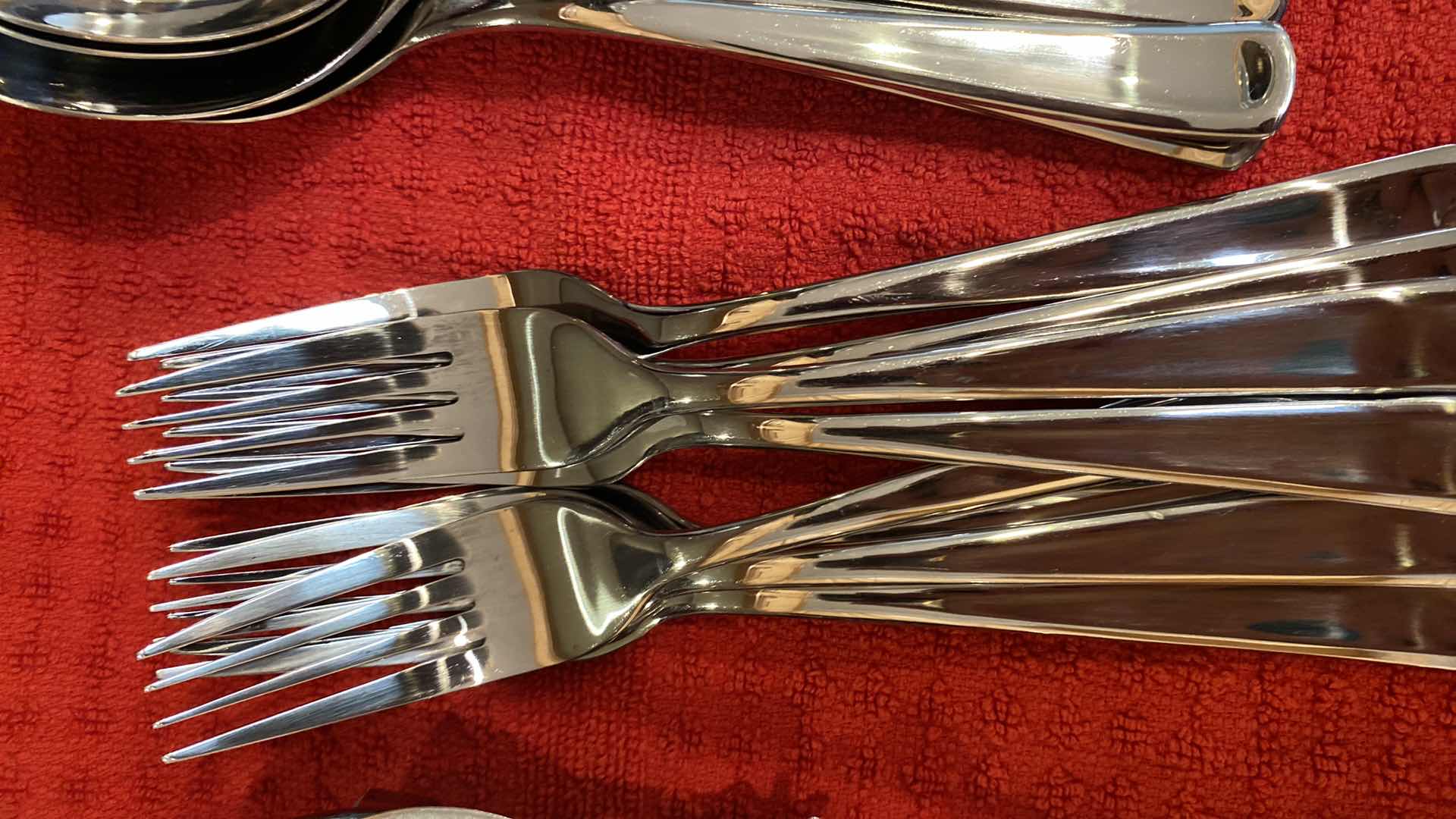 Photo 1 of HAMPTON STAINLESS SILVERWARE FOR 8