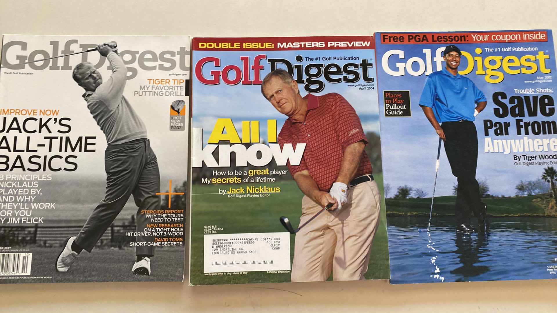 Photo 1 of 15 GOLF MAGAZINES