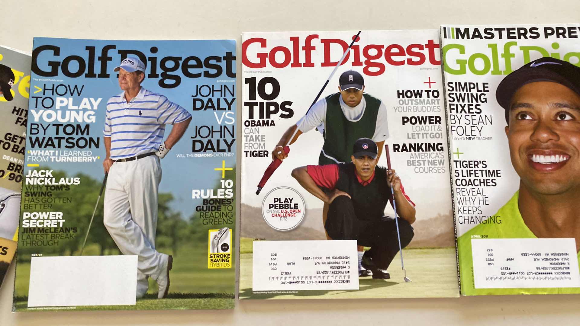 Photo 1 of 15 GOLF MAGAZINES