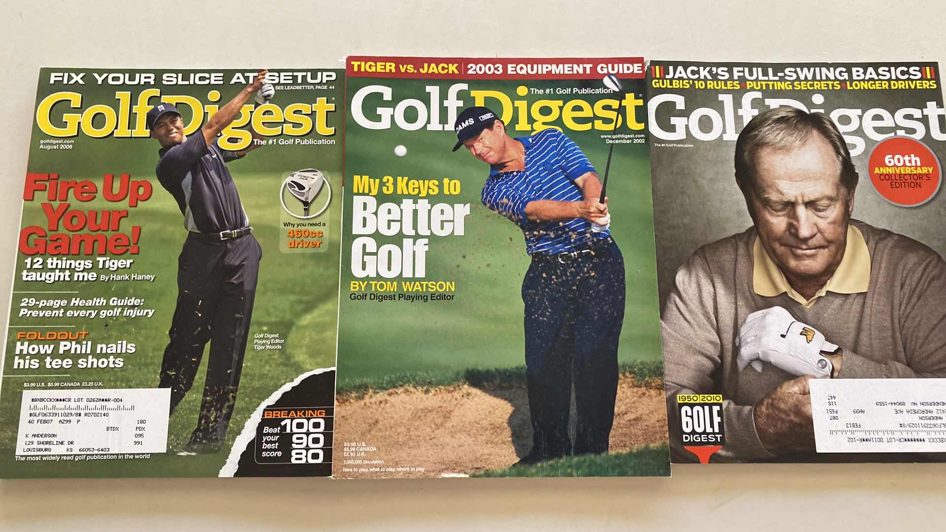 Photo 2 of 17 GOLF MAGAZINES