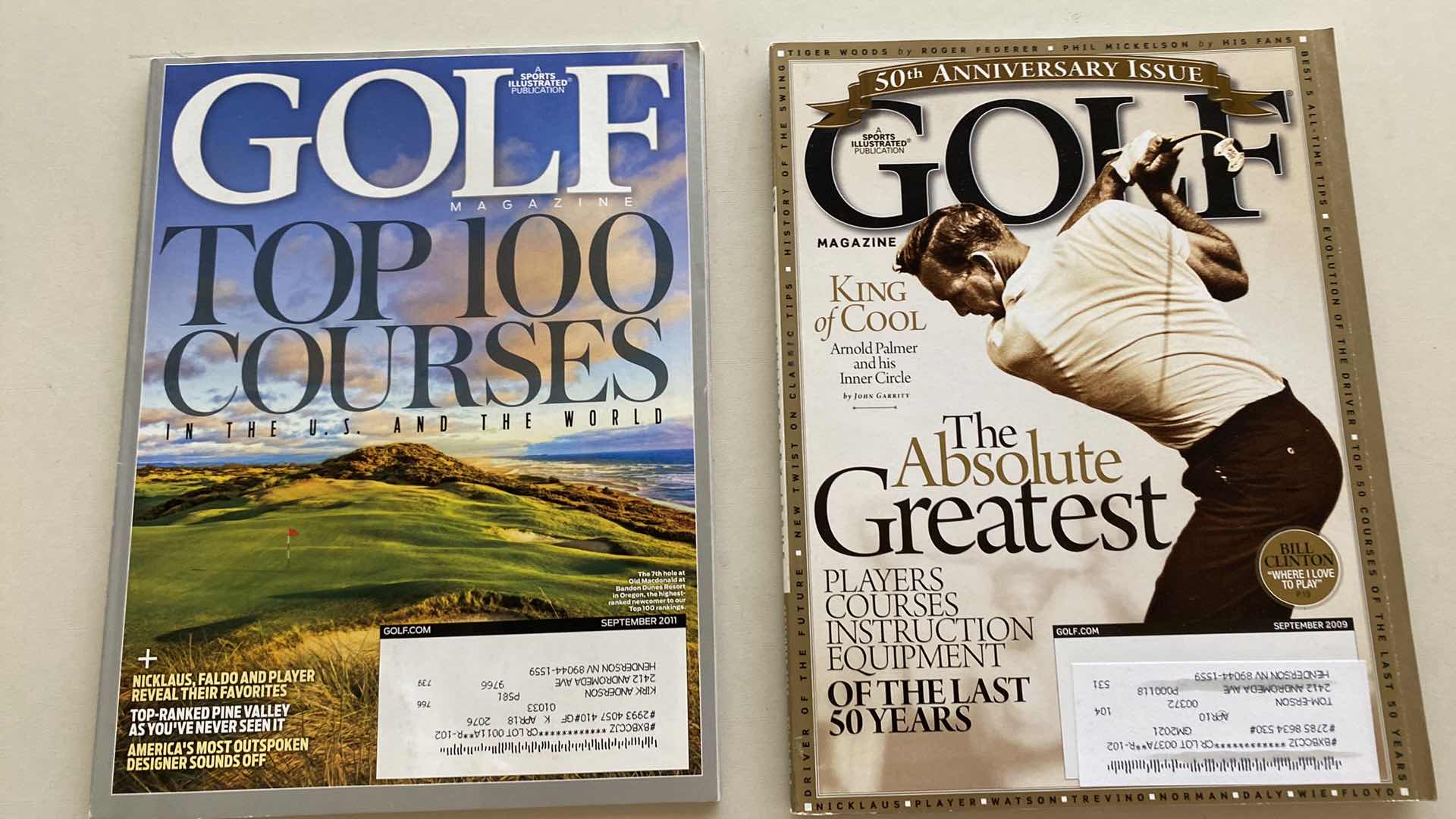Photo 7 of 17 GOLF MAGAZINES