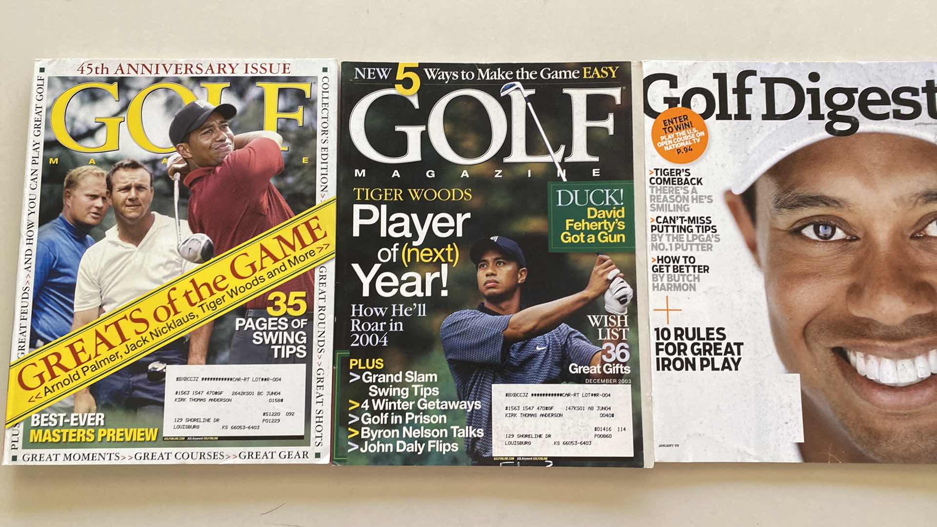 Photo 5 of 17 GOLF MAGAZINES