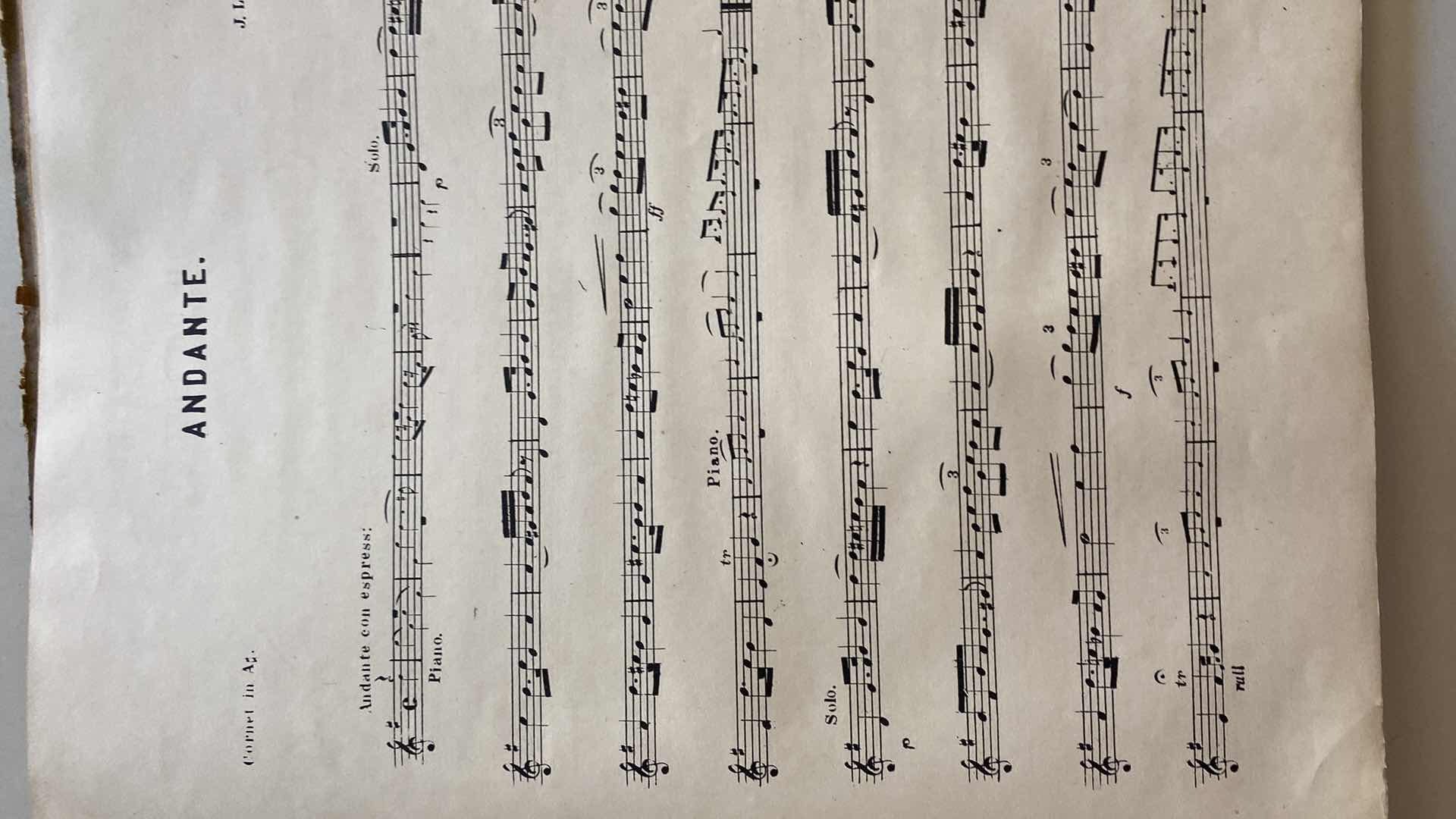 Photo 9 of THE ARTISTS STUDIO J. LEVY ANTIQUE MUSIC BOOKS