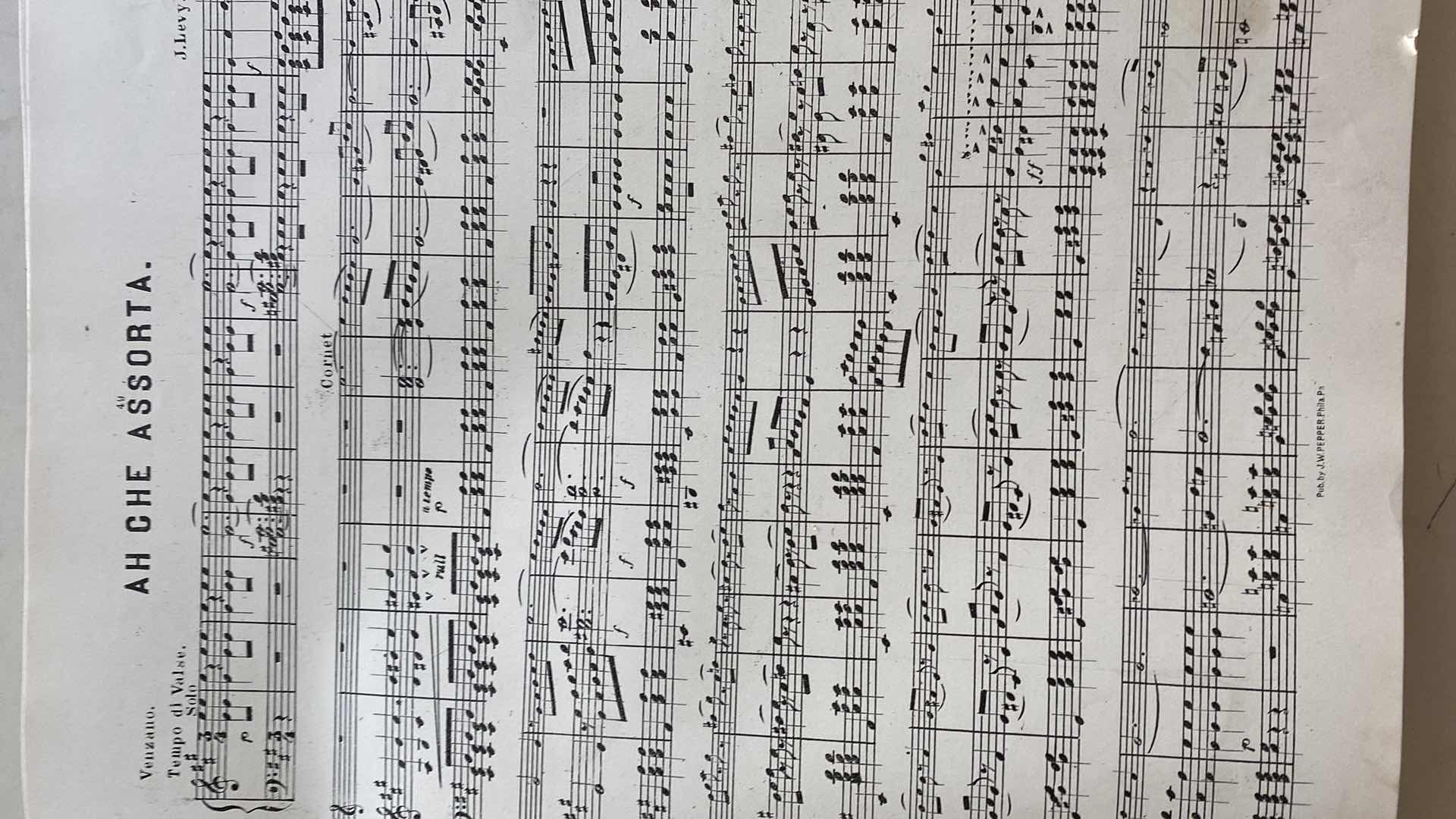 Photo 4 of THE ARTISTS STUDIO J. LEVY ANTIQUE MUSIC BOOKS