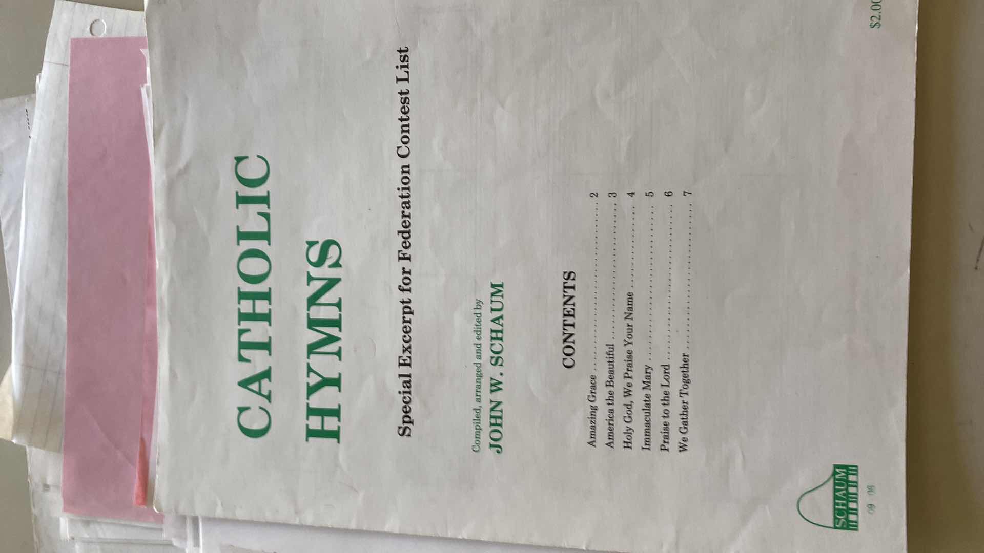 Photo 1 of ASSORTED SHEET MUSIC