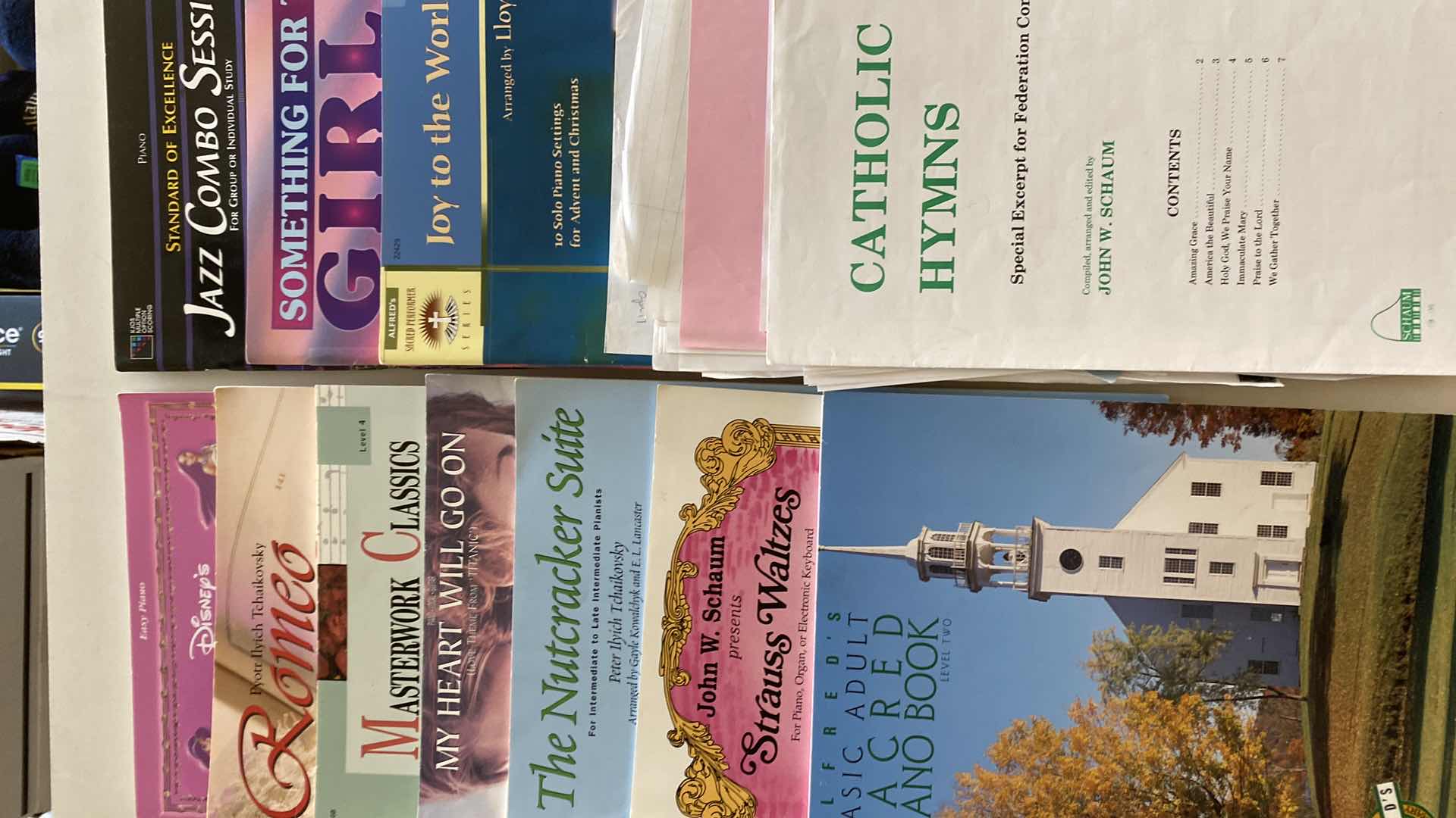 Photo 1 of ASSORTED SHEET MUSIC