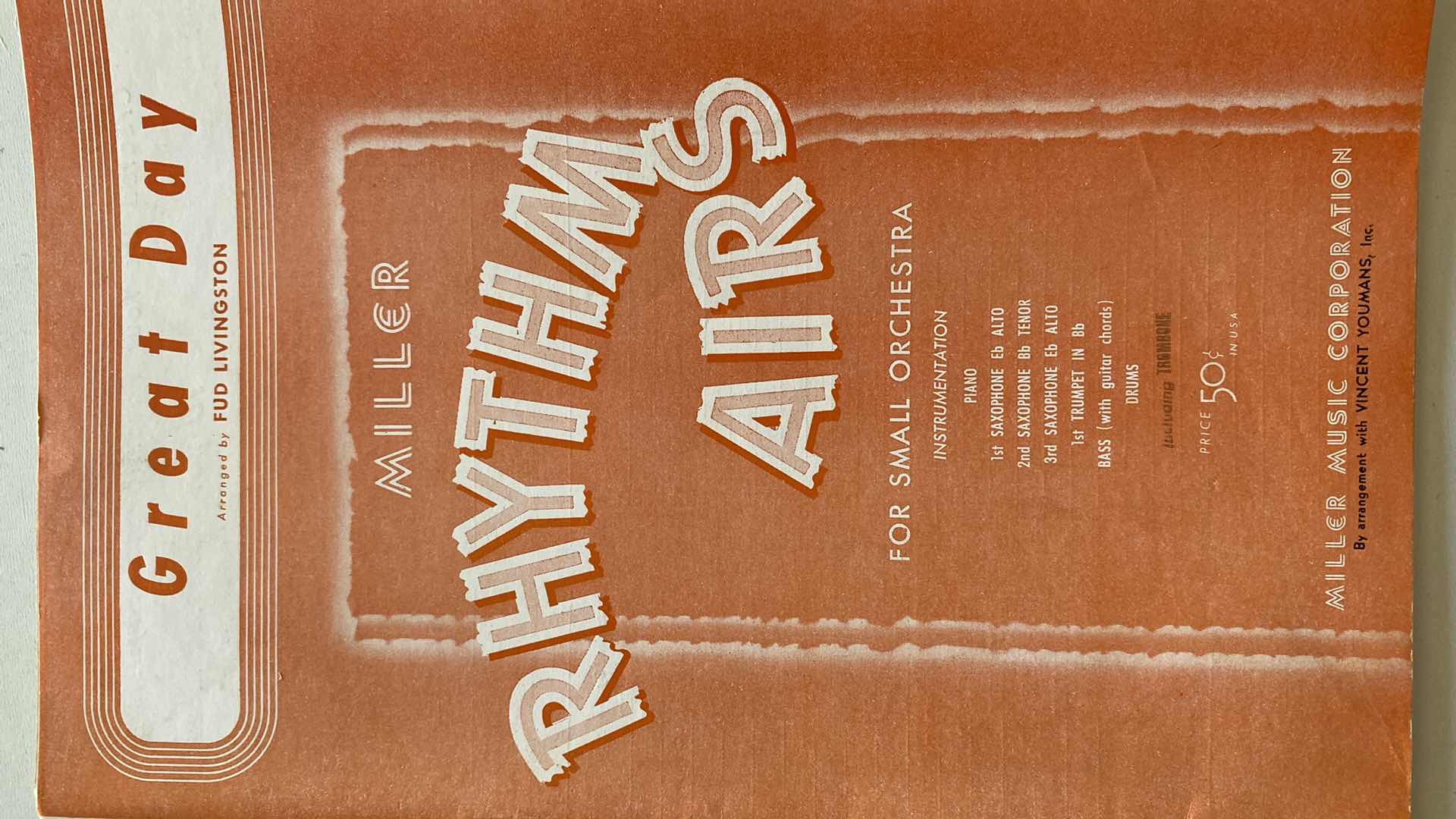 Photo 3 of VINTAGE SHEET MUSIC