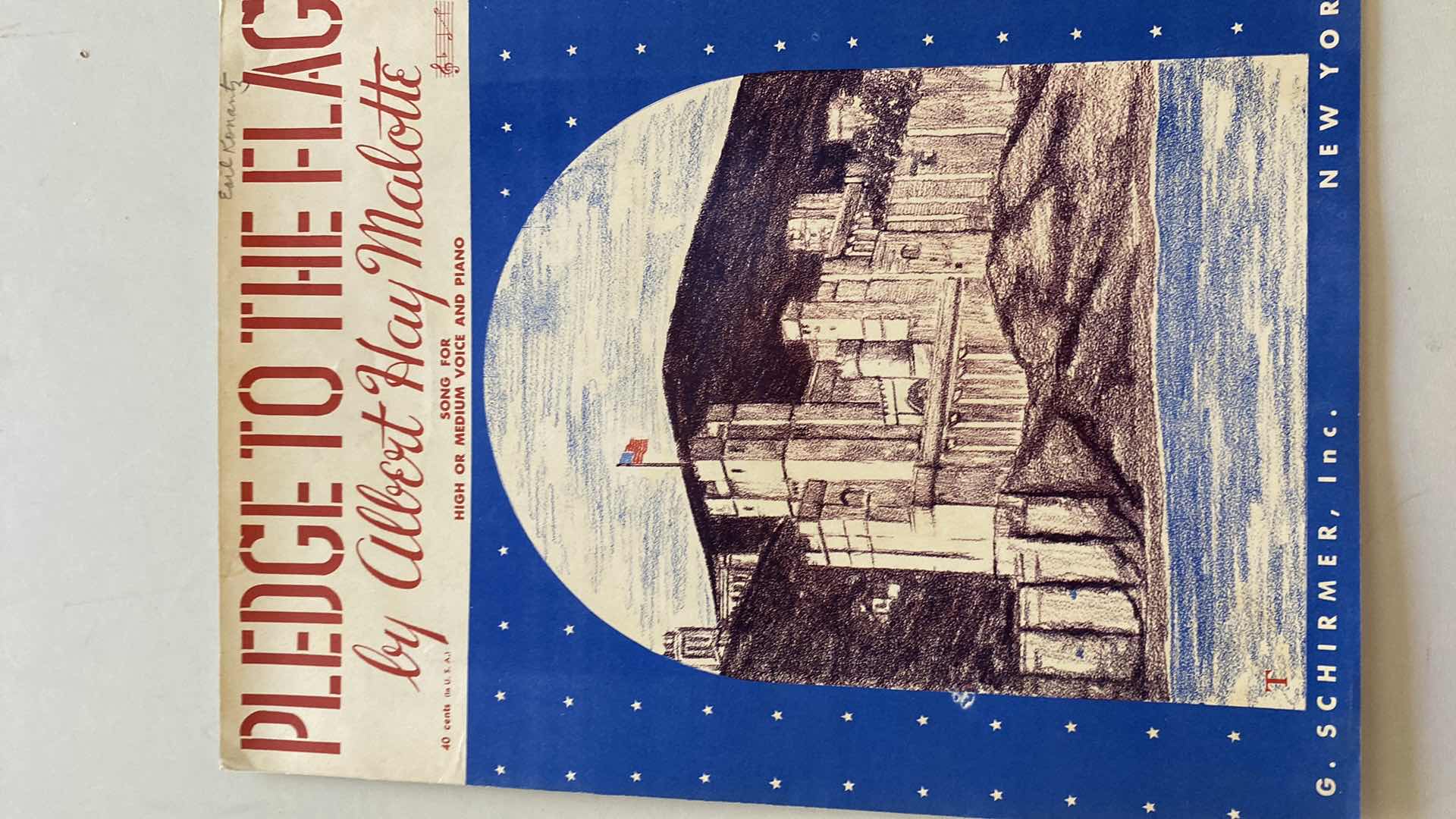 Photo 1 of VINTAGE SHEET MUSIC