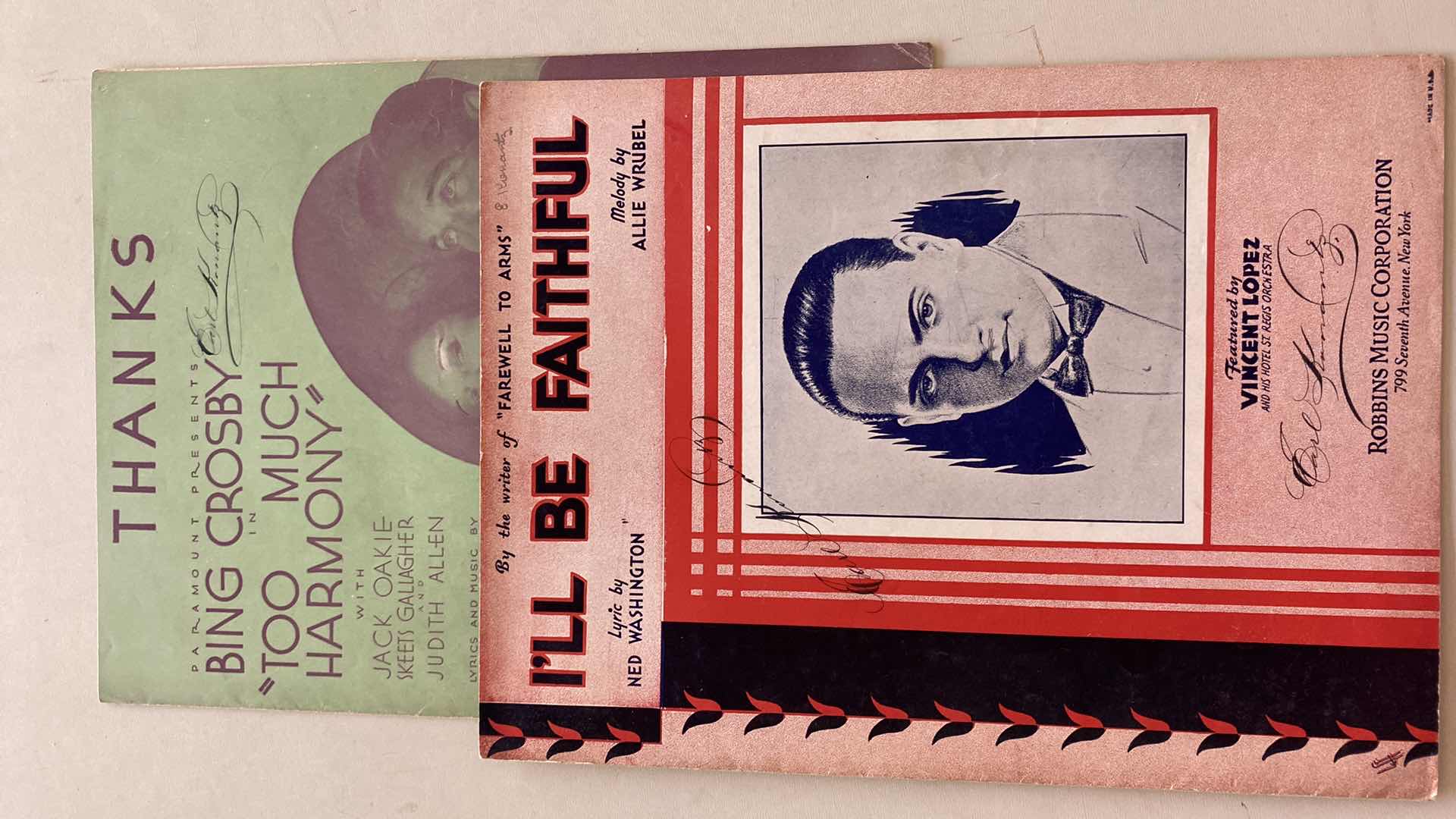 Photo 11 of VINTAGE SHEET MUSIC