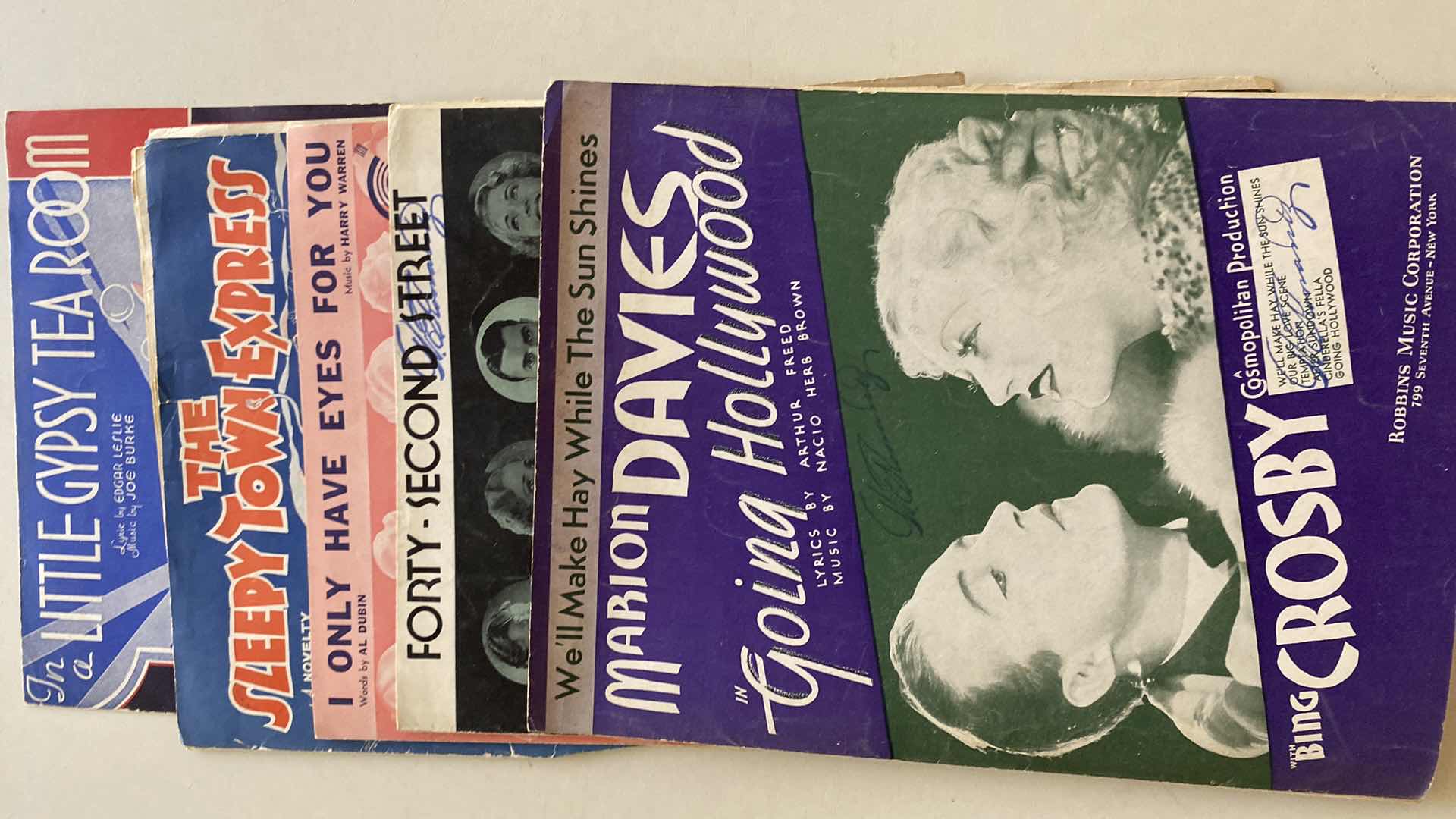 Photo 1 of VINTAGE SHEET MUSIC