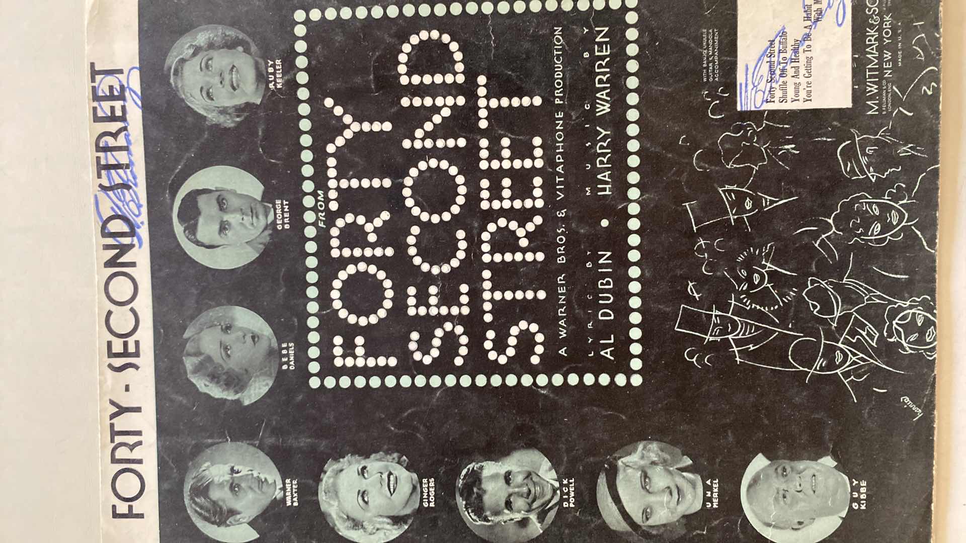 Photo 1 of VINTAGE SHEET MUSIC