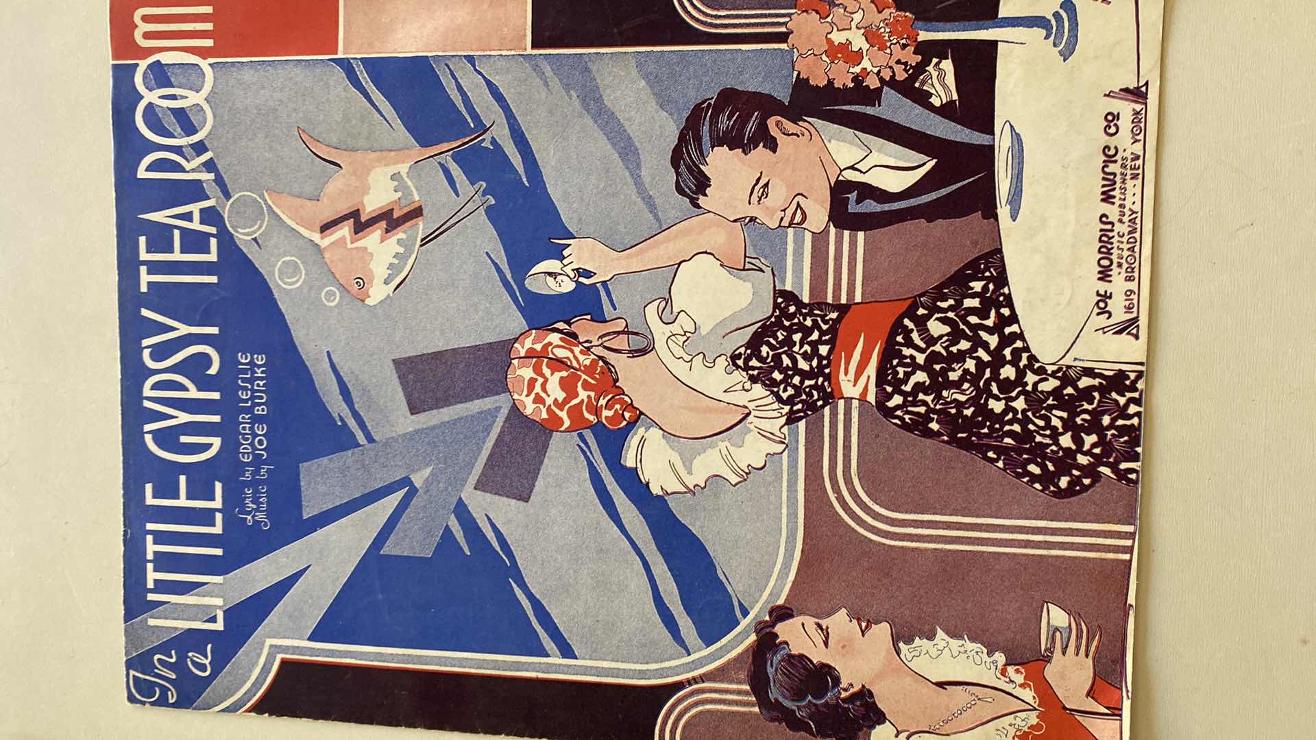 Photo 1 of VINTAGE SHEET MUSIC