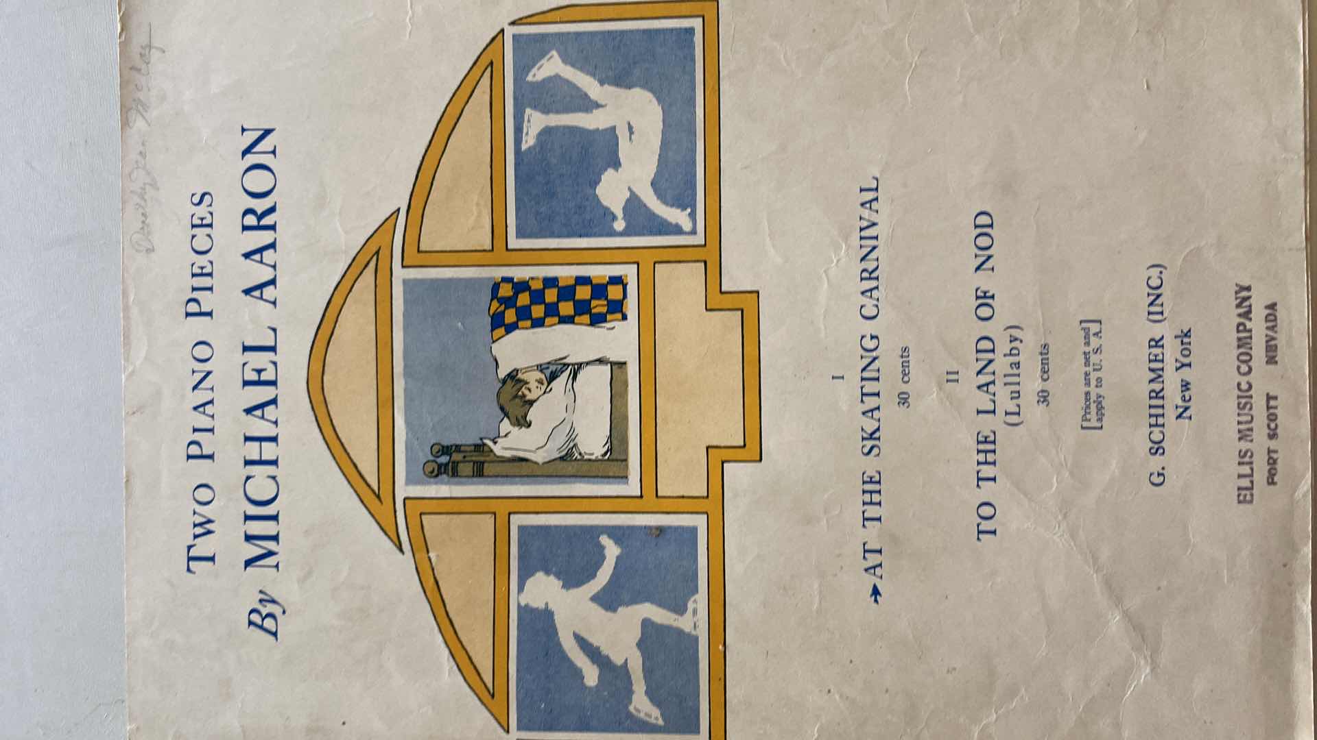 Photo 1 of VINTAGE SHEET MUSIC