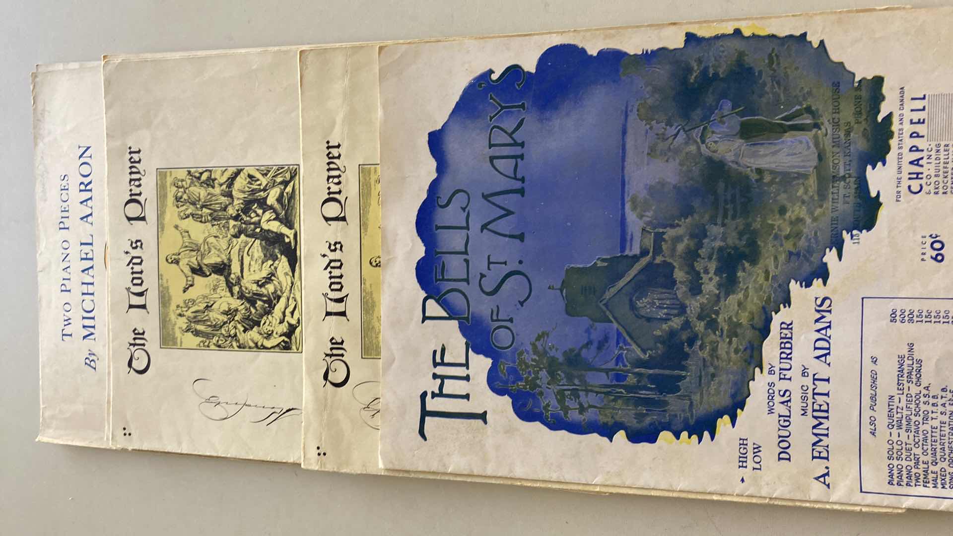 Photo 1 of VINTAGE SHEET MUSIC