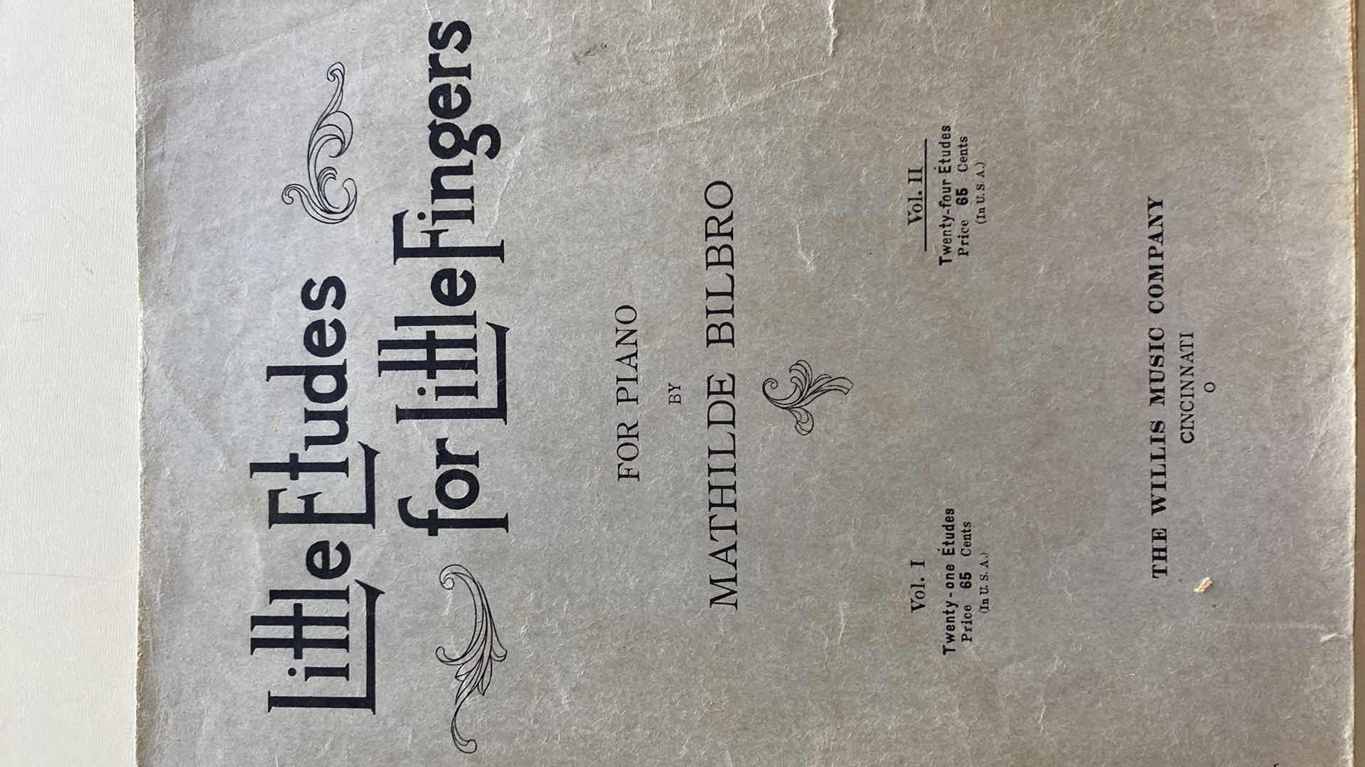 Photo 1 of VINTAGE PIANO BOOKS